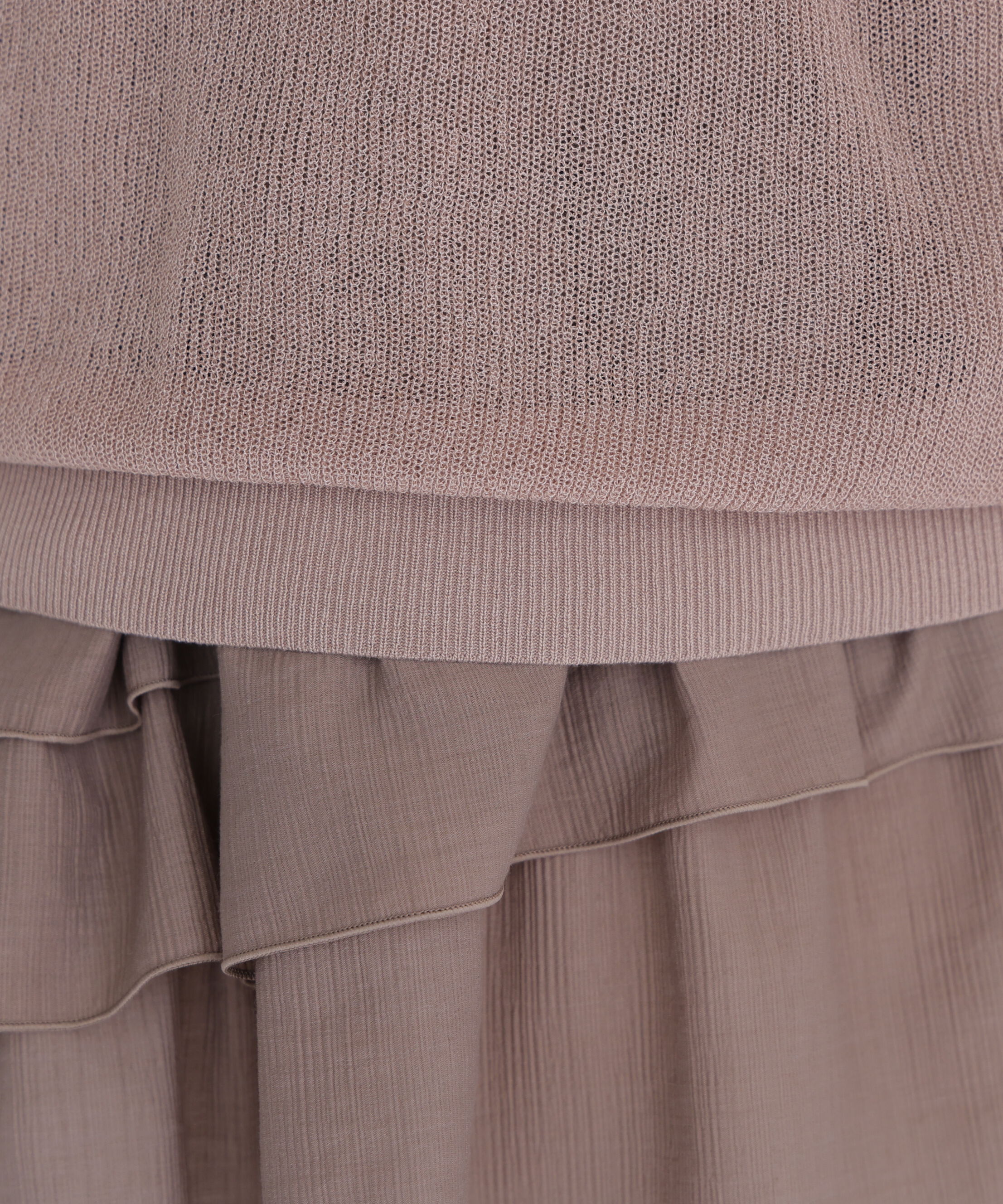  「ニットセットティアードキャミ」|シャツ・ブラウス|