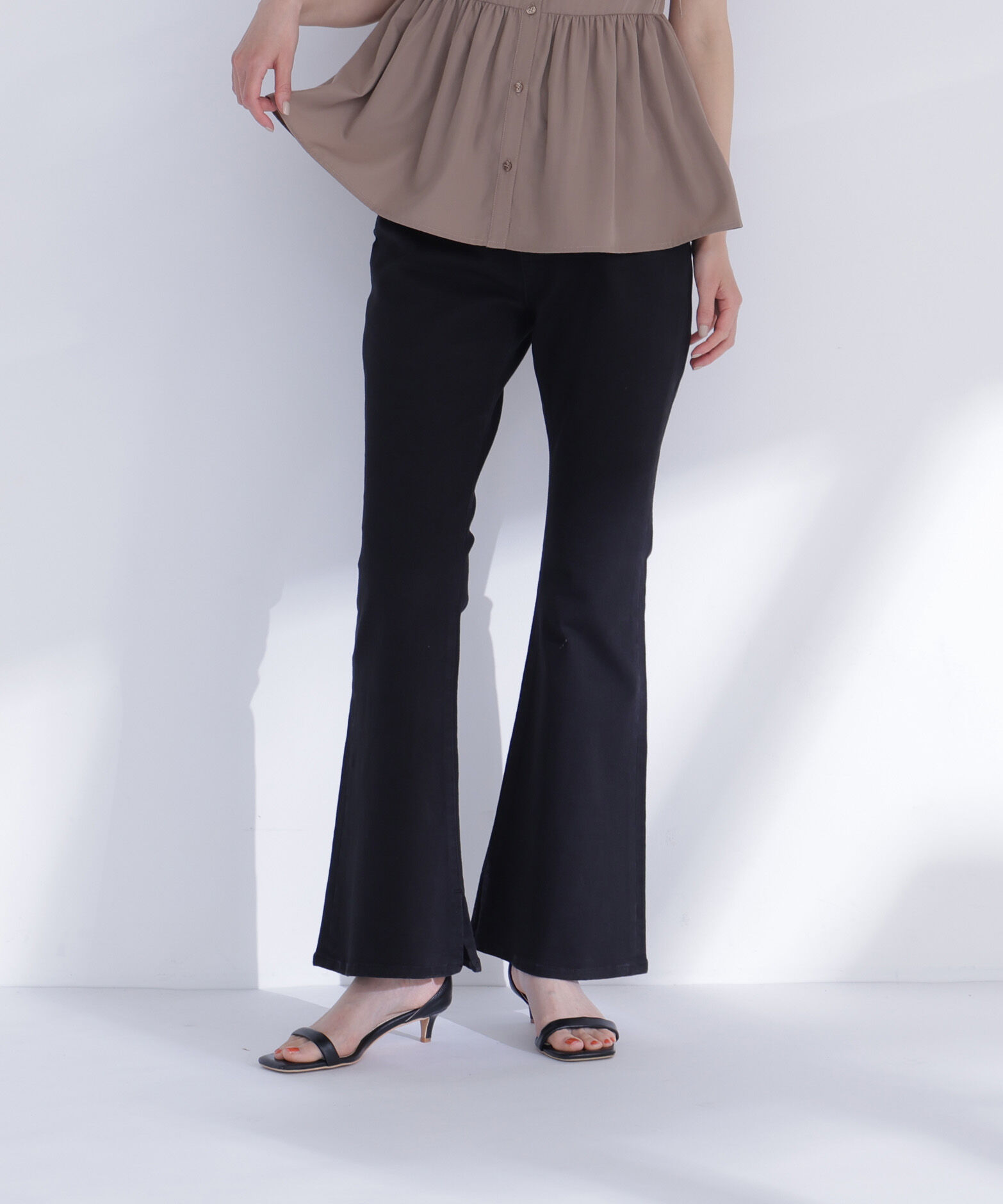  「フレアデニムパンツ」|その他|