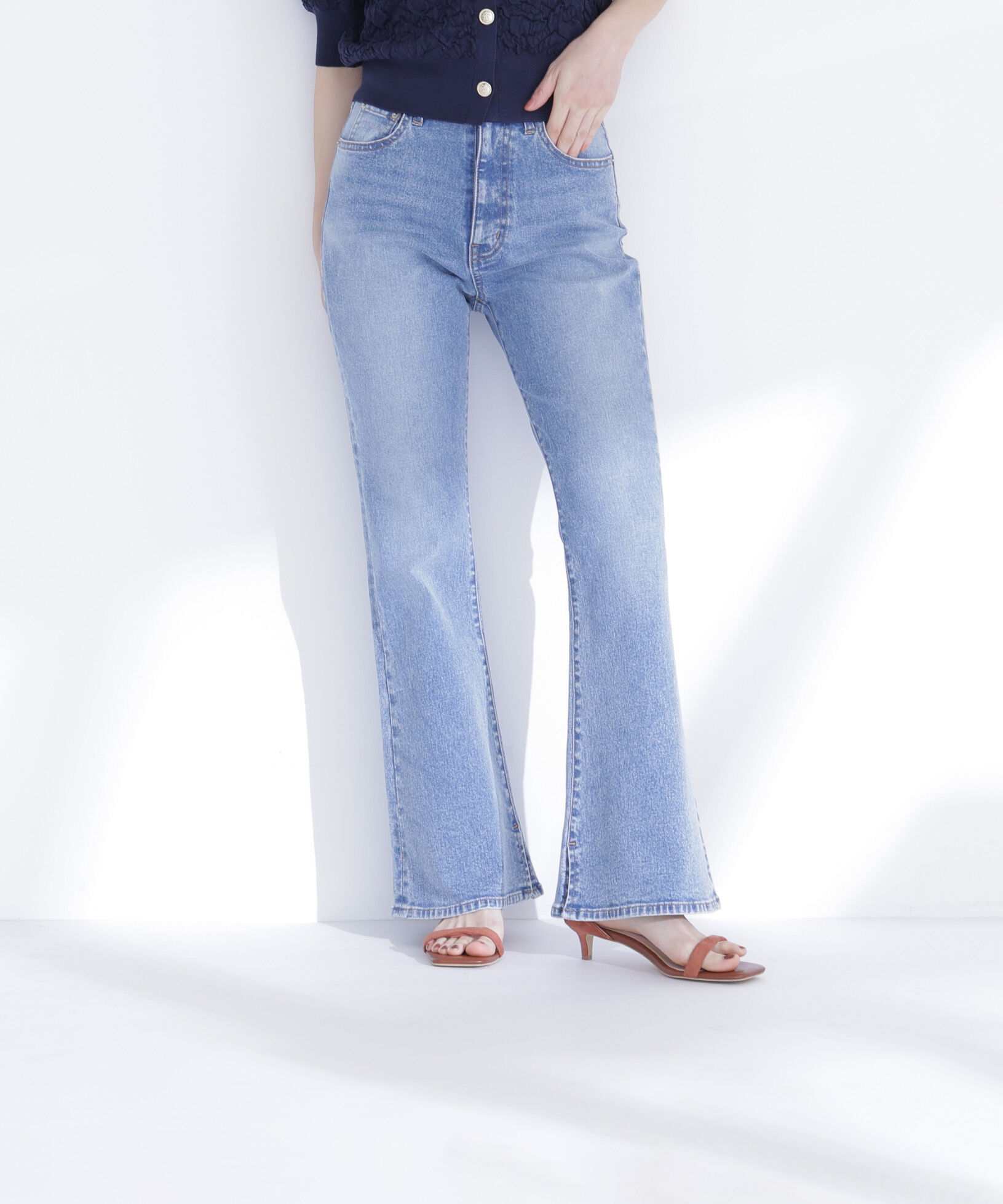  「フレアデニムパンツ」|その他|