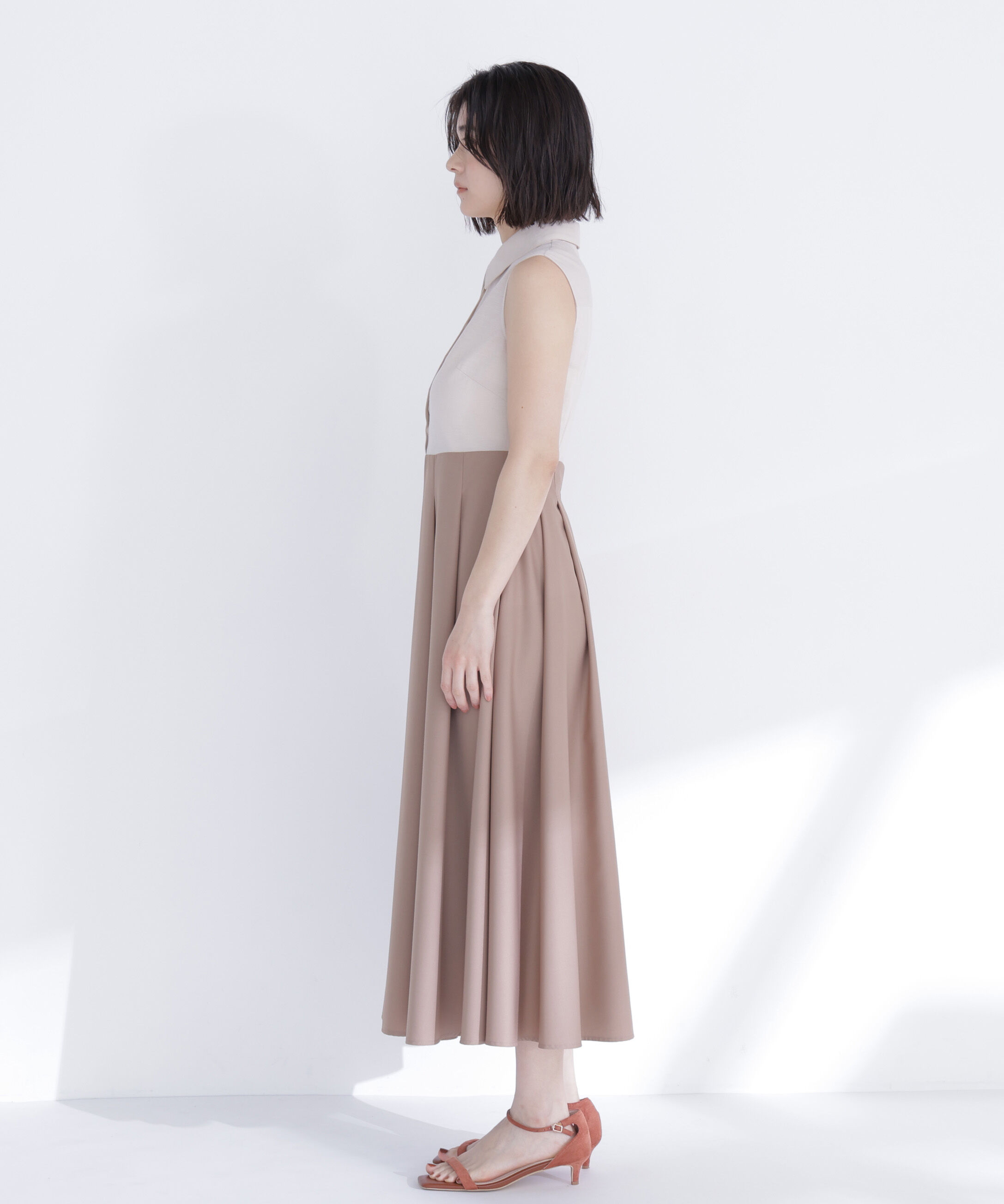  「ポロカラードッキングワンピース」|ワンピース|