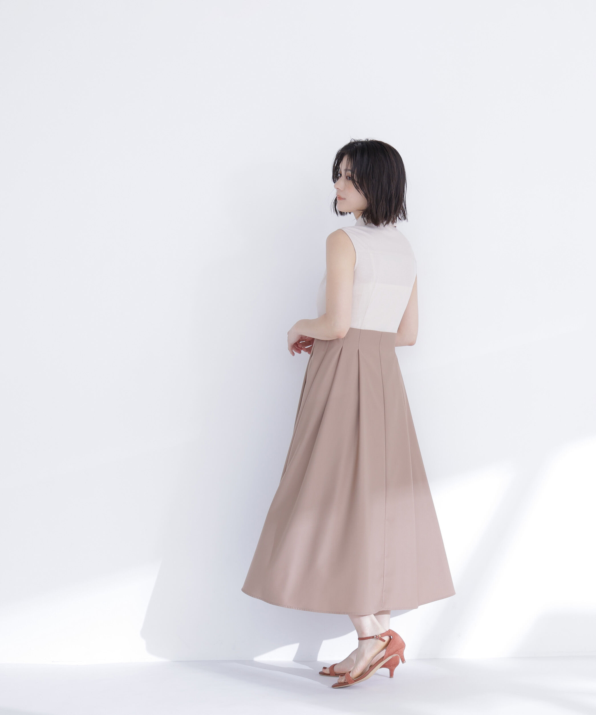  「ポロカラードッキングワンピース」|ワンピース|