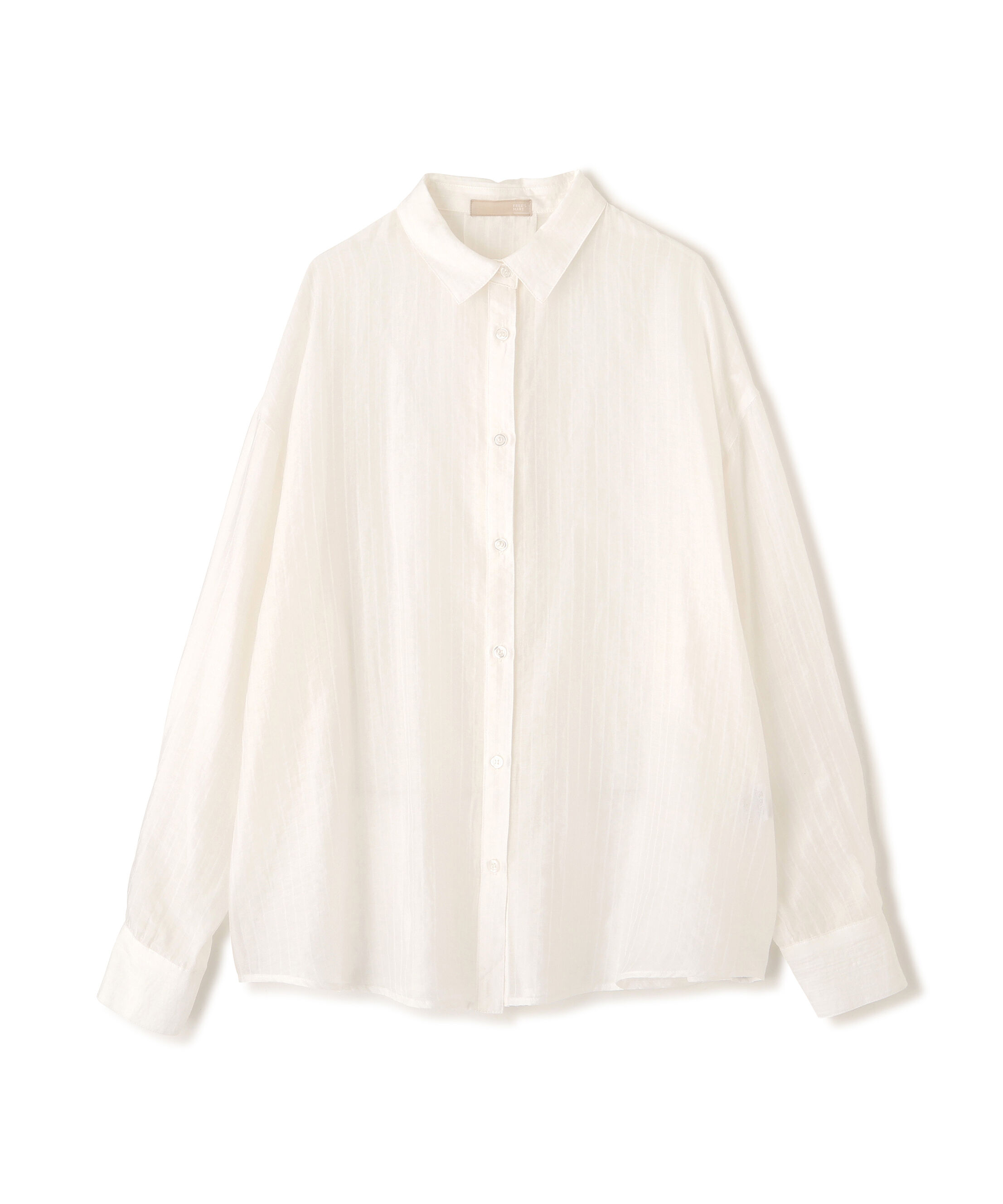  「シアーダブルストライプシャツ」|シャツ・ブラウス|