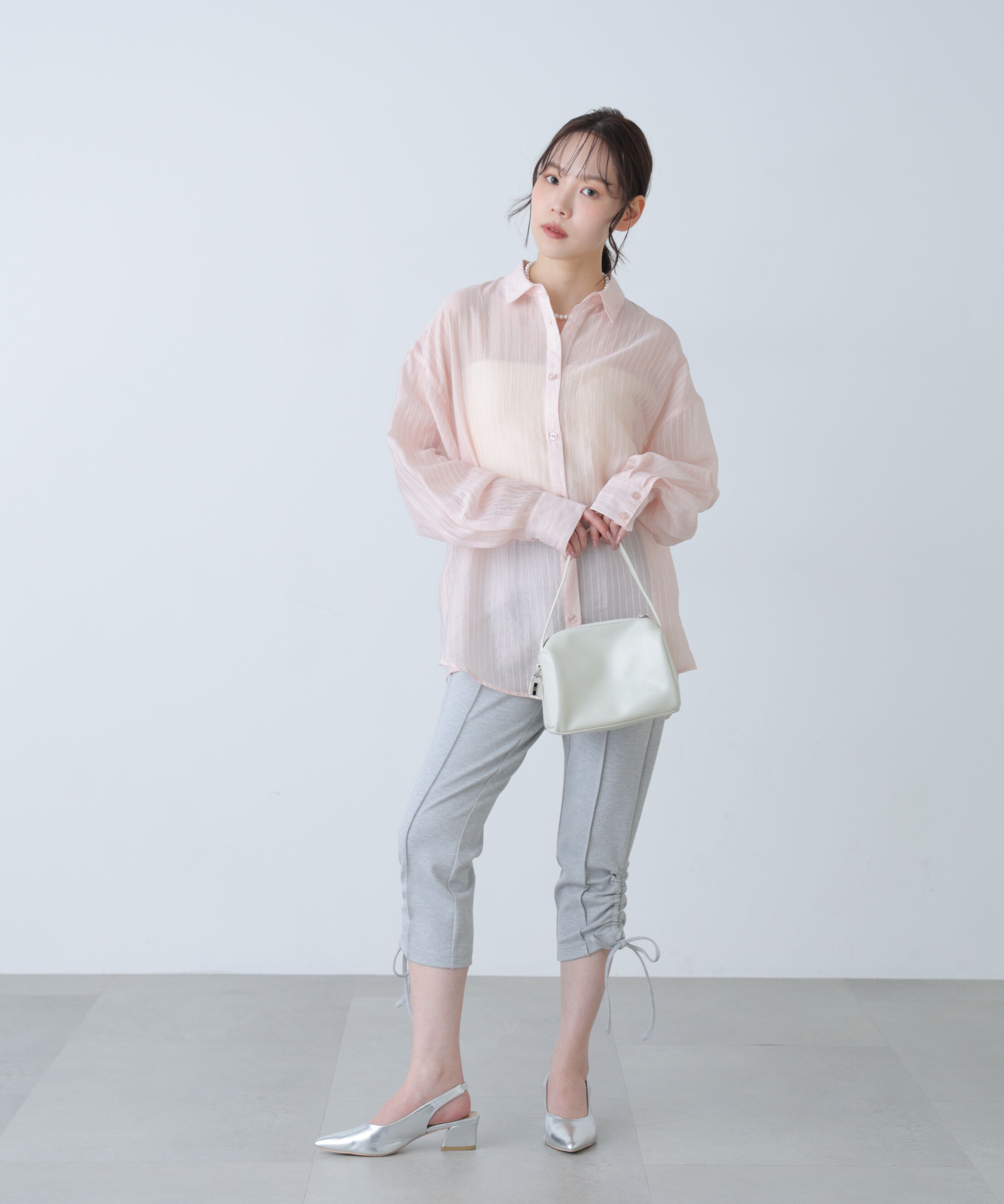  「シアーダブルストライプシャツ」|シャツ・ブラウス|