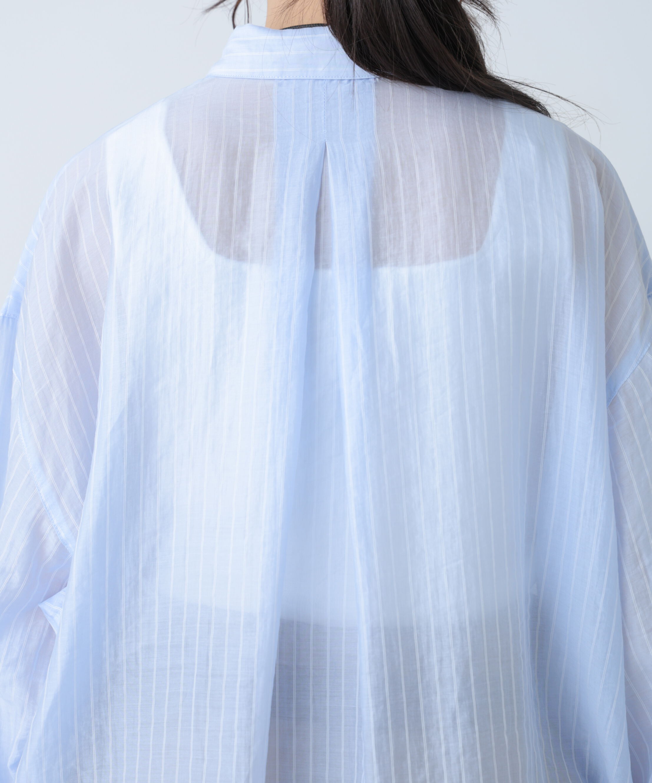  「シアーダブルストライプシャツ」|シャツ・ブラウス|