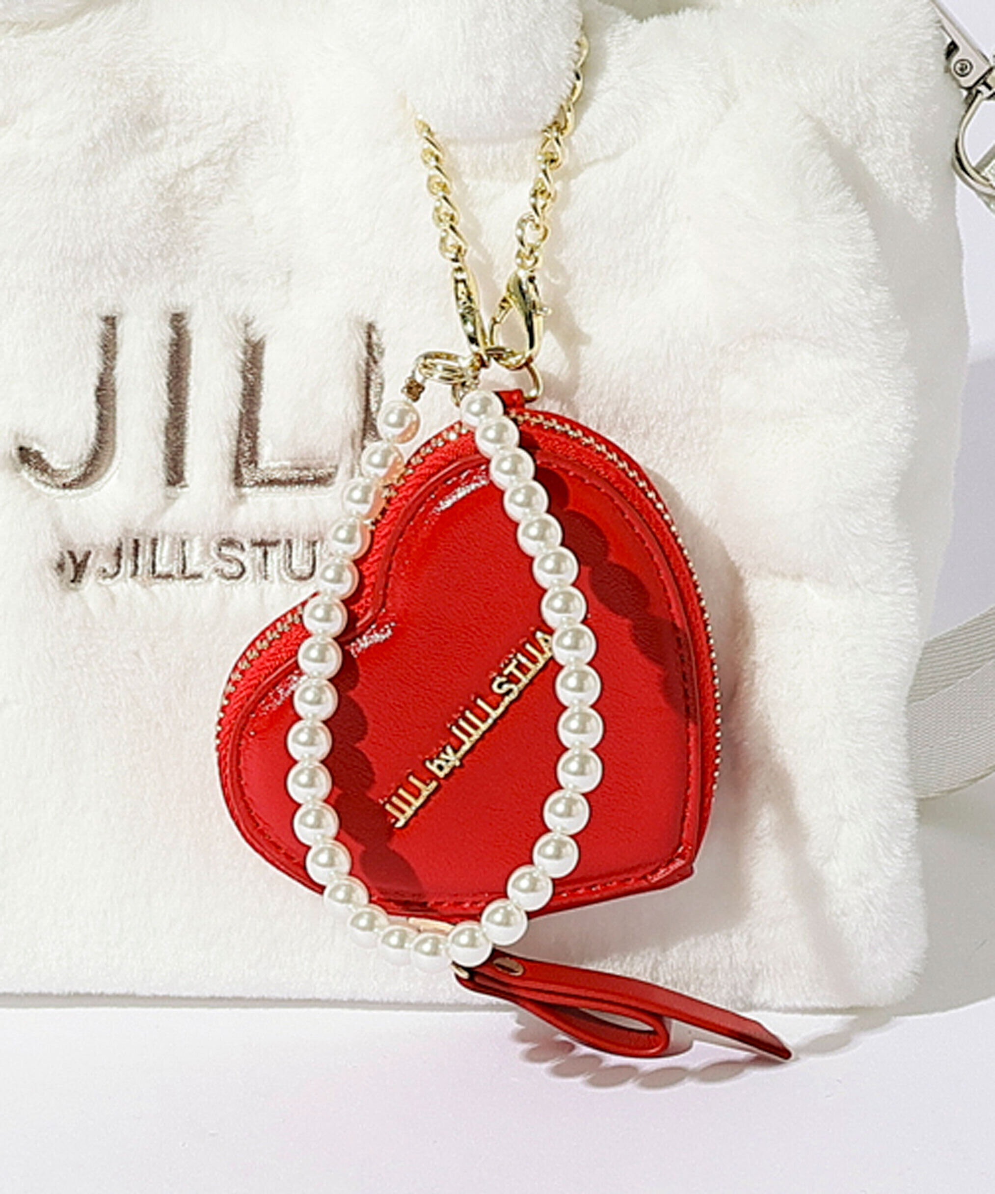  「ハートポーチチャーム」|その他|レッド