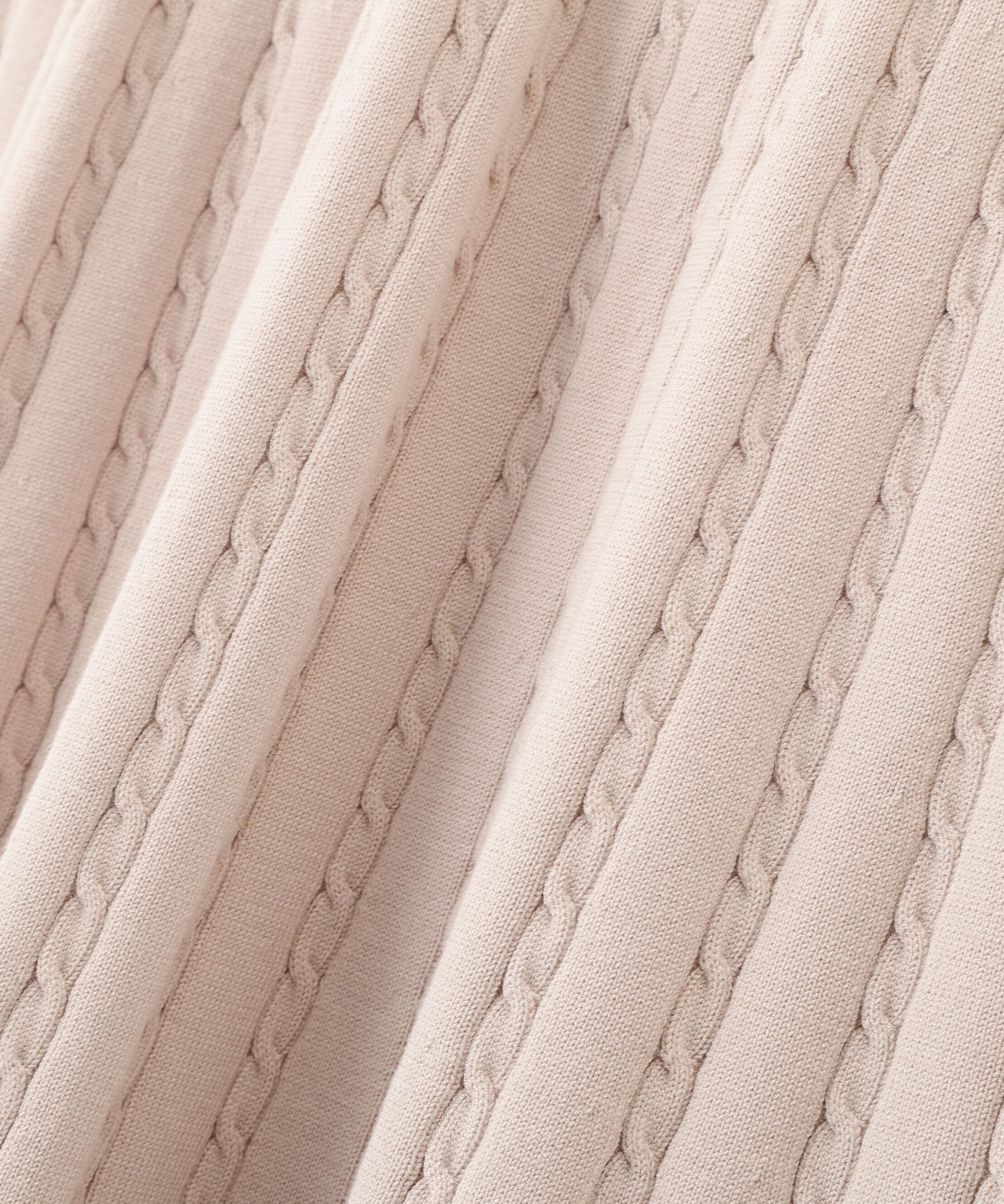  「ポロ襟ケーブルミニワンピース」|ワンピース|