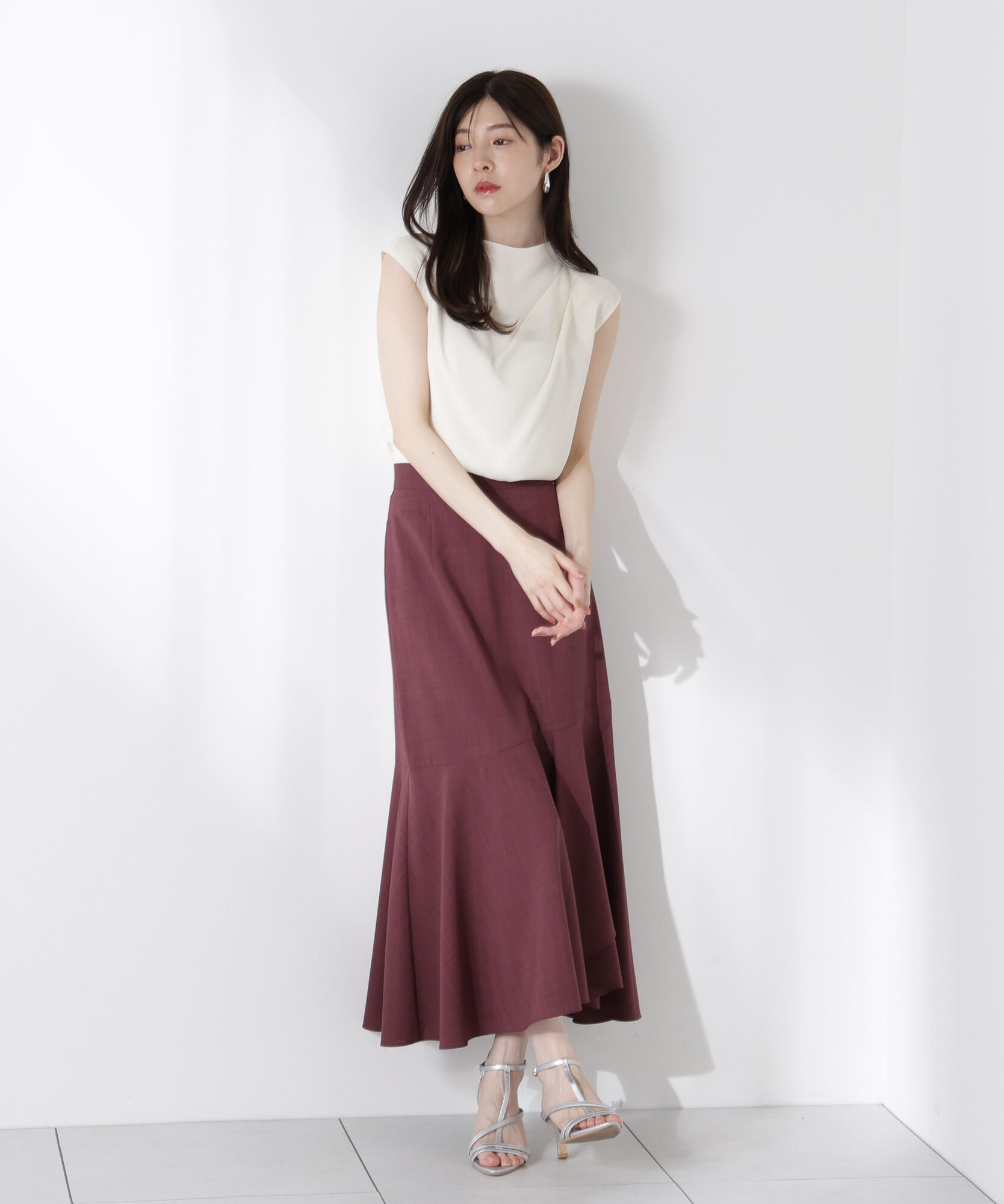 PROPORTION BODY DRESSING「アシメフリルマーメイドスカート」|スカート|