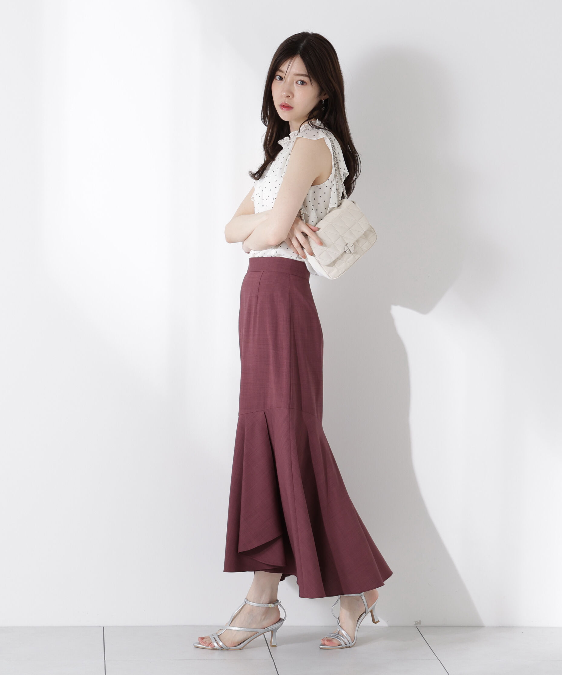 PROPORTION BODY DRESSING「アシメフリルマーメイドスカート」|スカート|