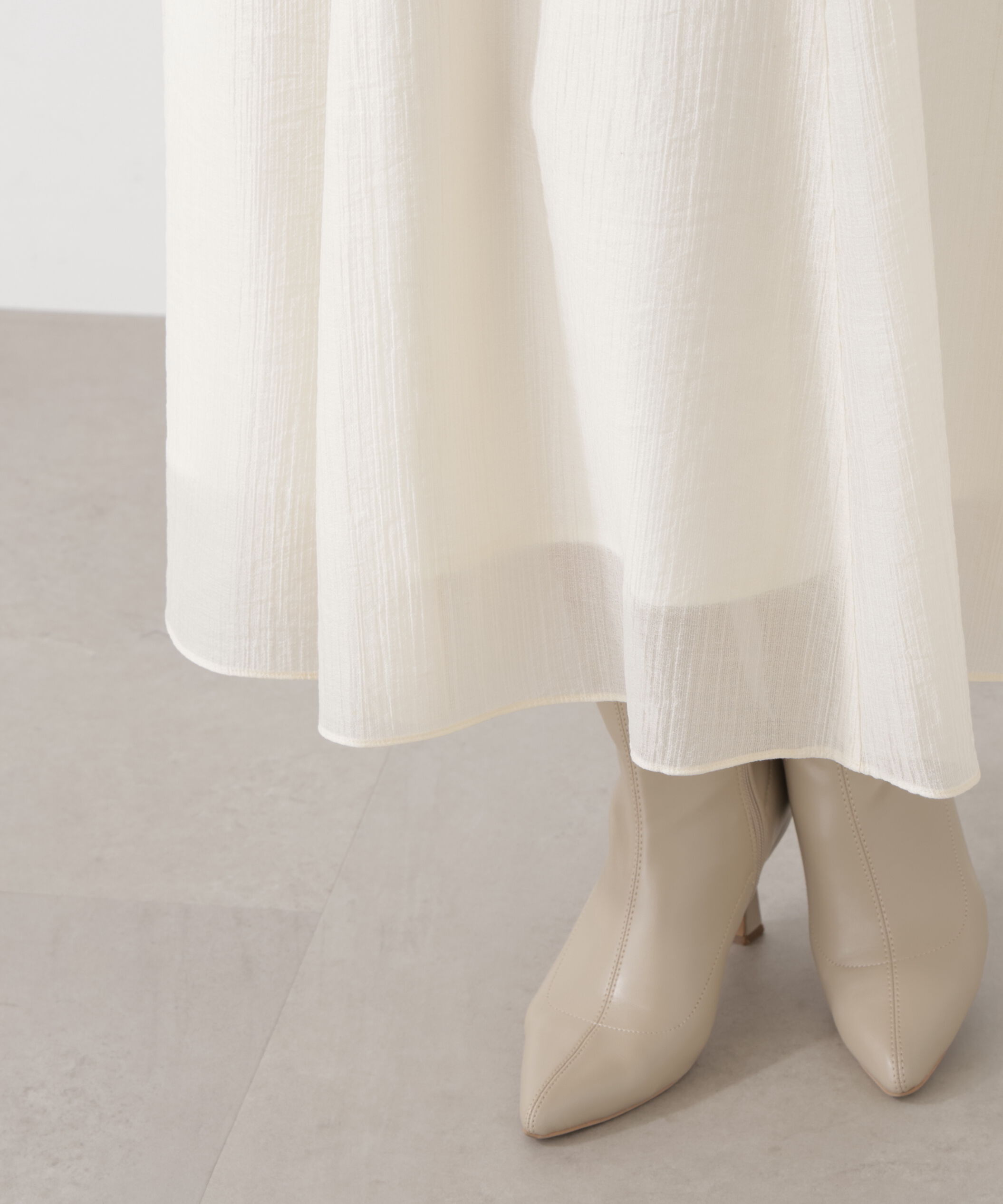 PROPORTION BODY DRESSING「バックレースアップレディワンピース　26SS」|ワンピース|