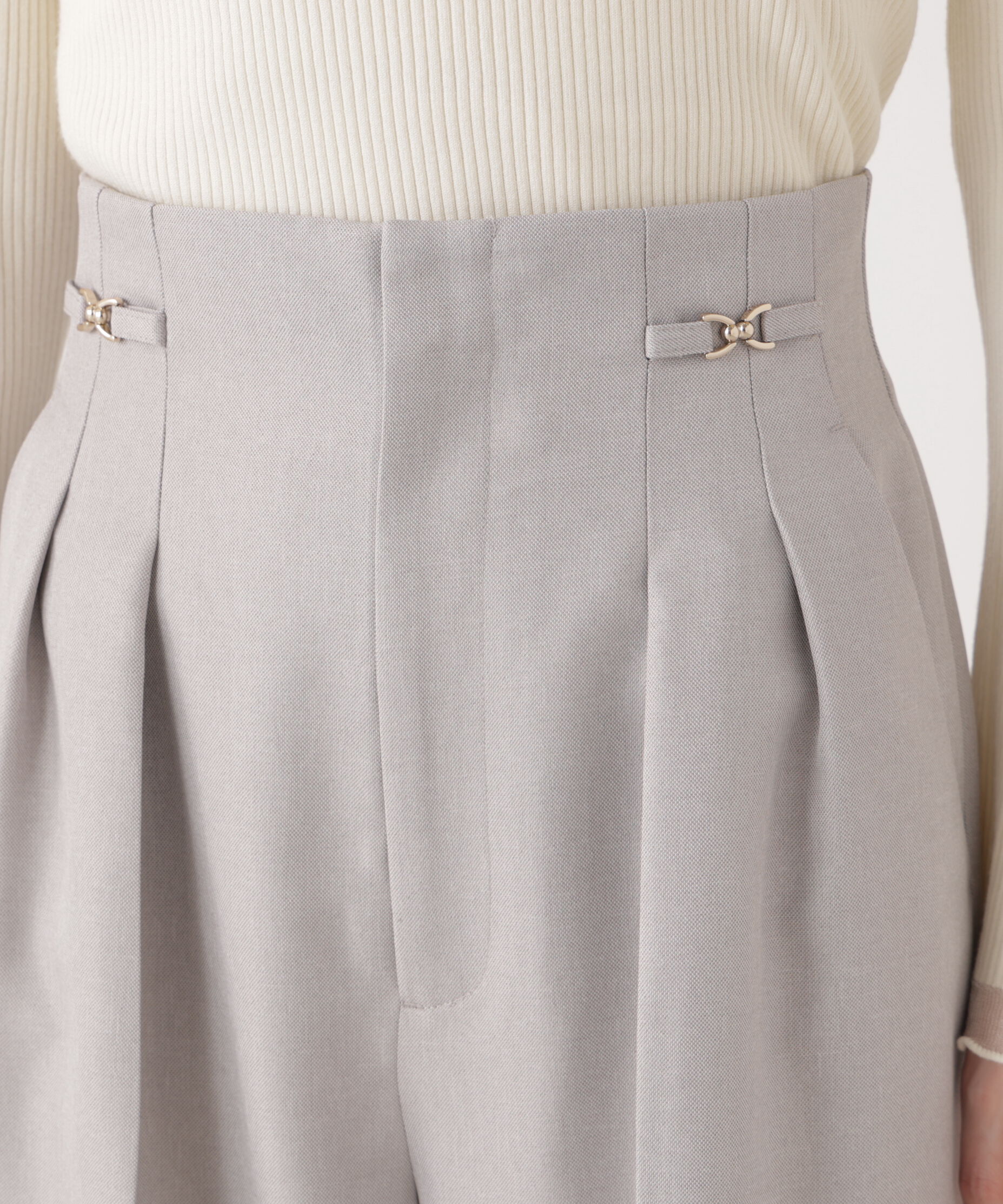 PROPORTION BODY DRESSING「ビットハイウエストワイドパンツ　26SS」|その他|