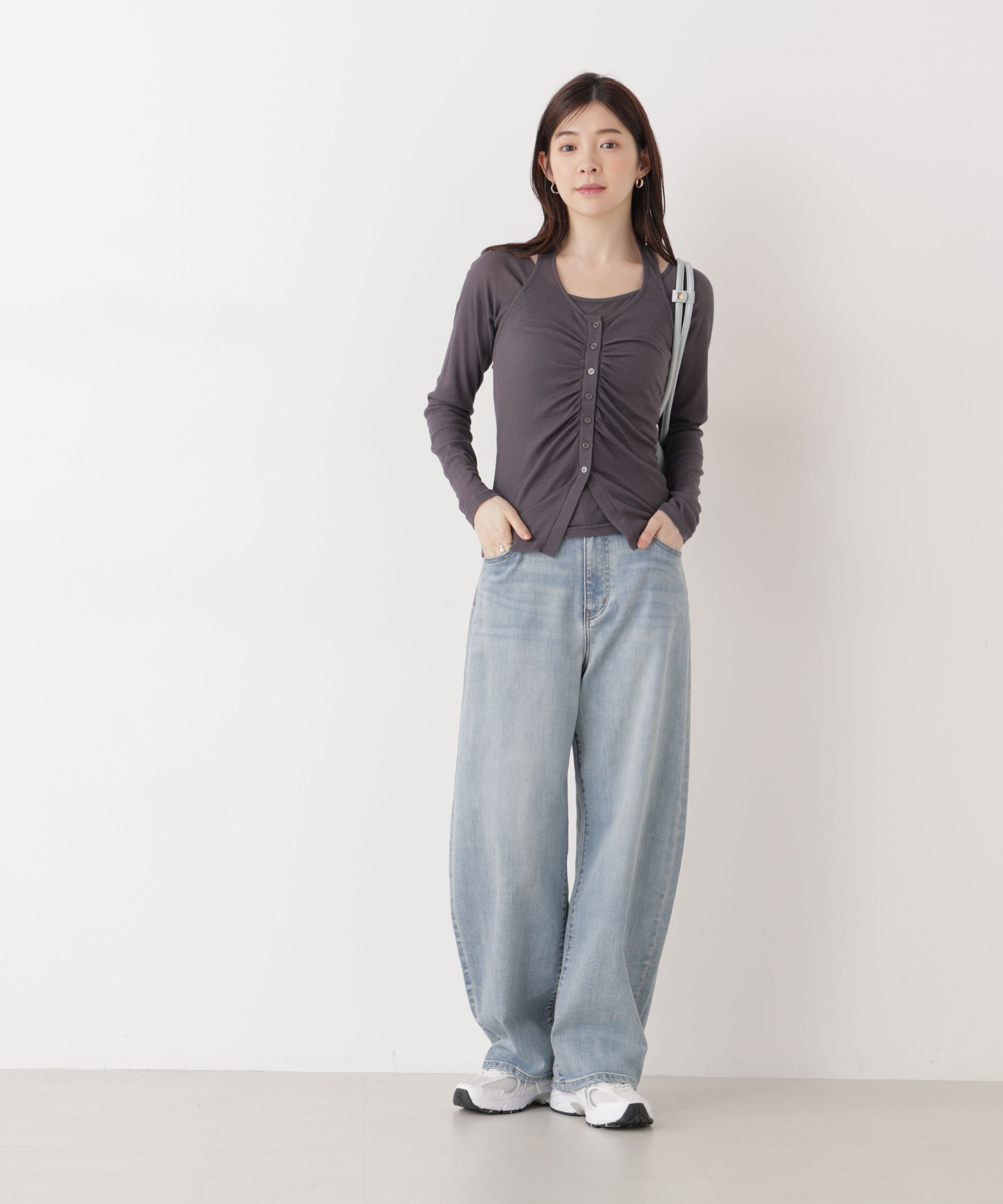PROPORTION BODY DRESSING「〈a/mie〉ホルターネックカット SETUP　26SS」|Tシャツ・カットソー|