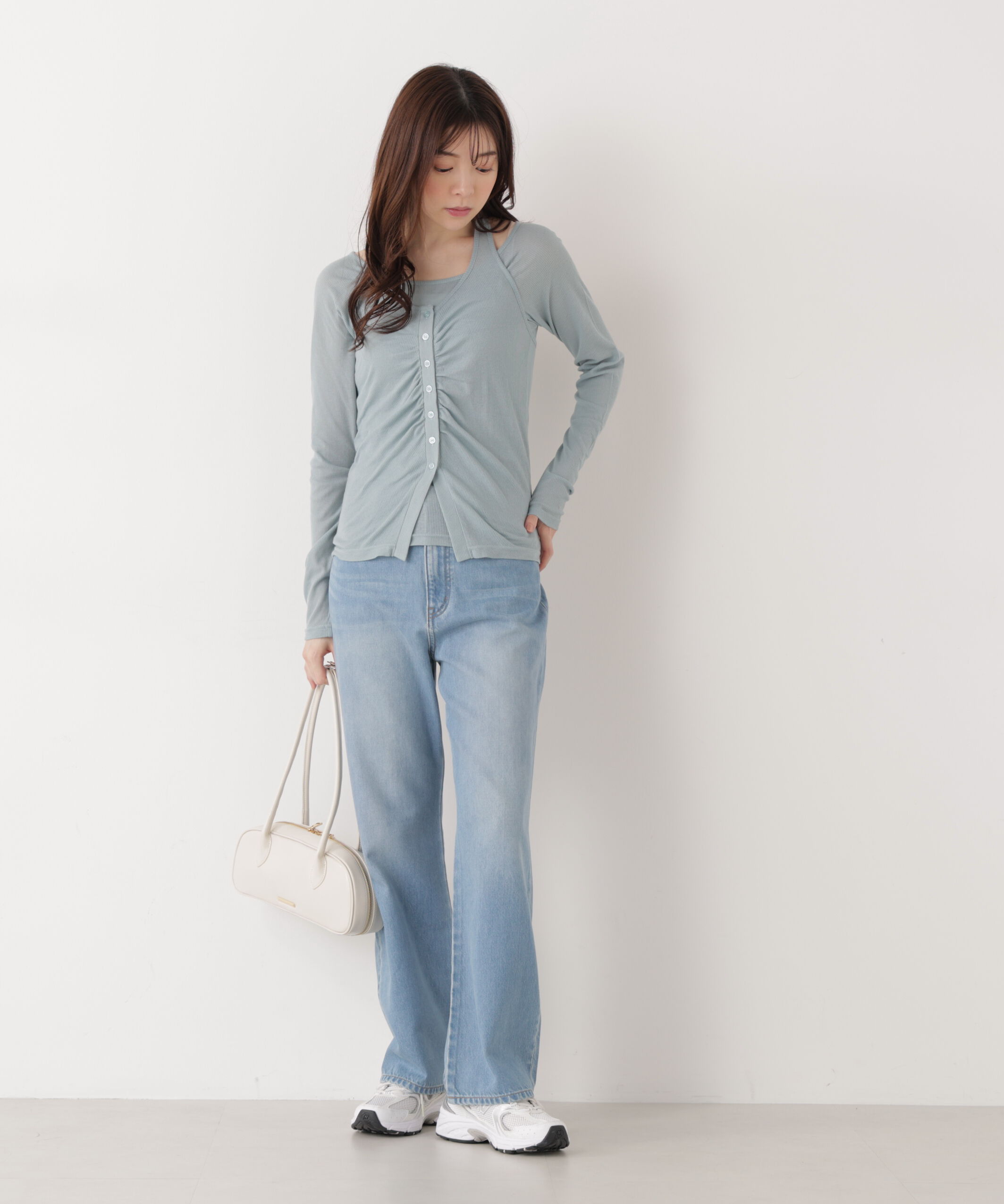PROPORTION BODY DRESSING「〈a/mie〉ホルターネックカット SETUP　26SS」|Tシャツ・カットソー|