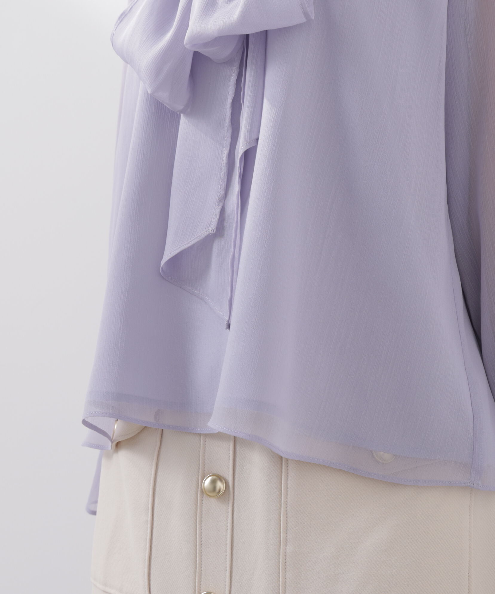 PROPORTION BODY DRESSING「ビッグリボンブラウス　26SS」|シャツ・ブラウス|