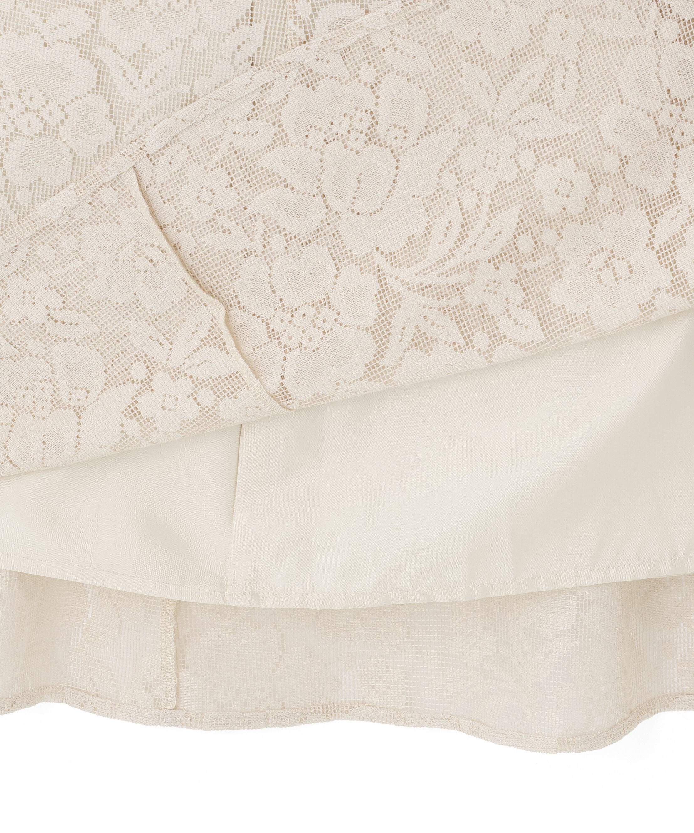 PROPORTION BODY DRESSING「ニットドッキングレースワンピース 26SS」|ワンピース|