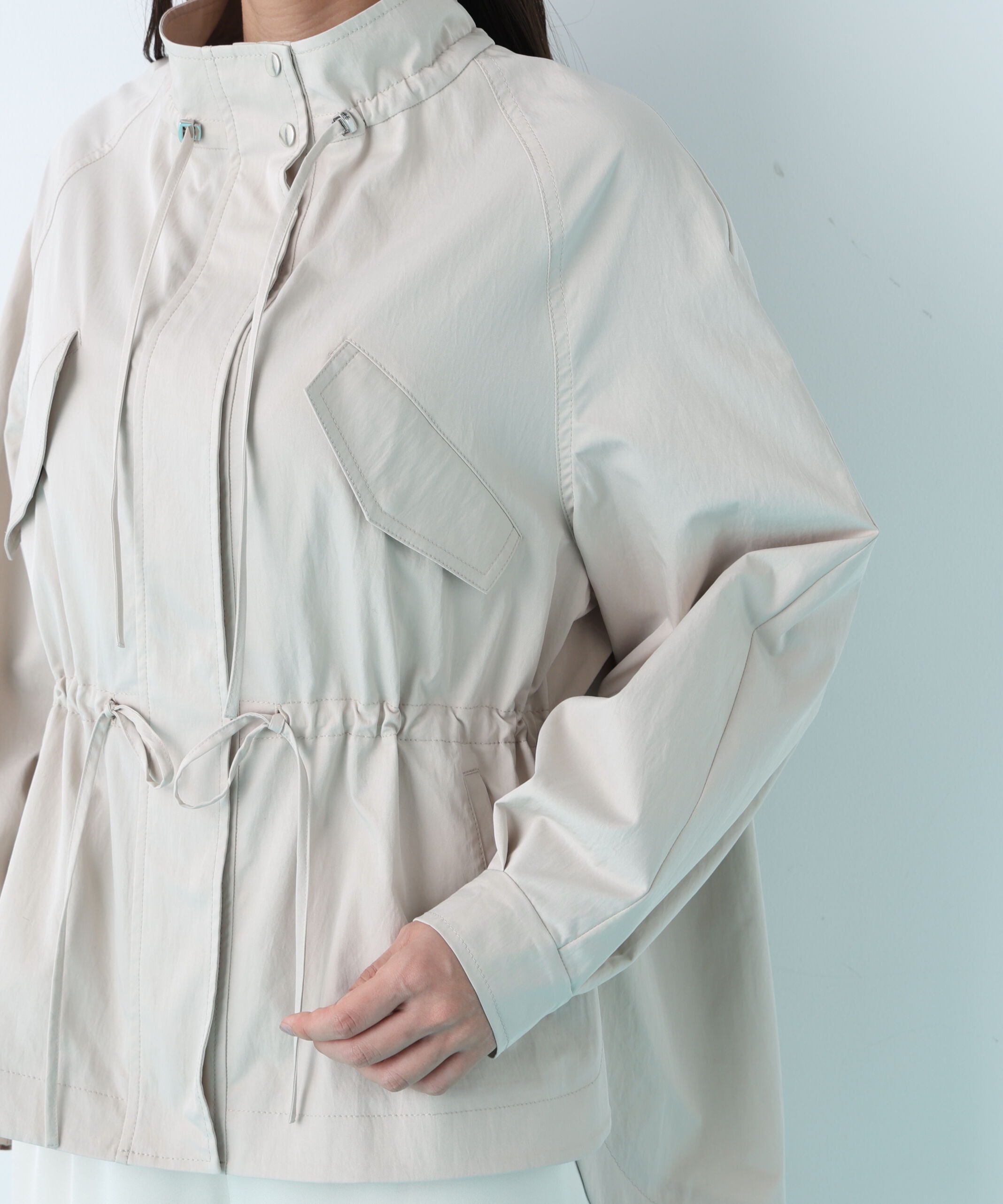  「［WEB限定カラー］ストレッチツイルマウンテンパーカー」|ブルゾン・スタジャン|