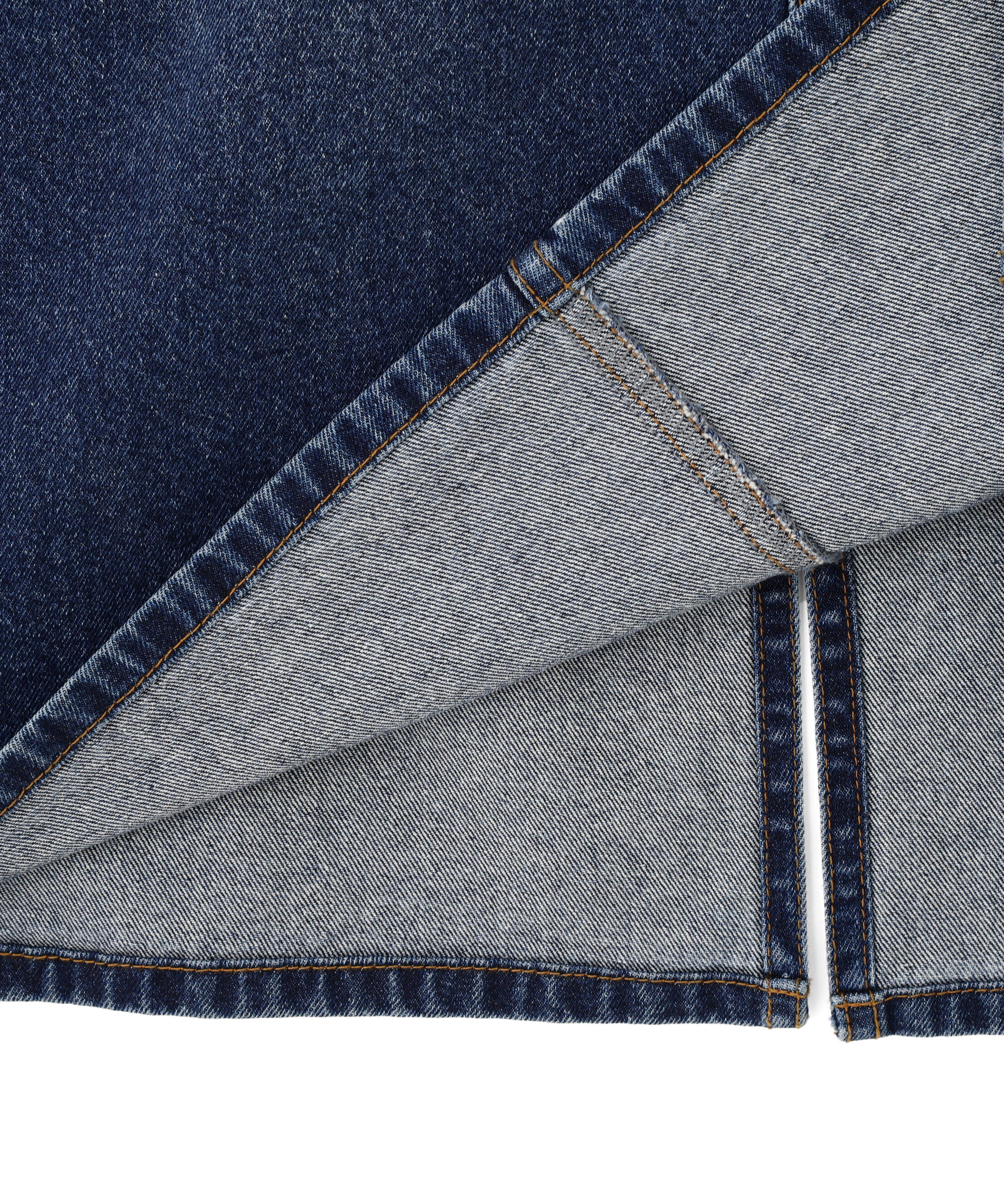  「［美香さん着用］デニムマキシＡラインスカート」|スカート|