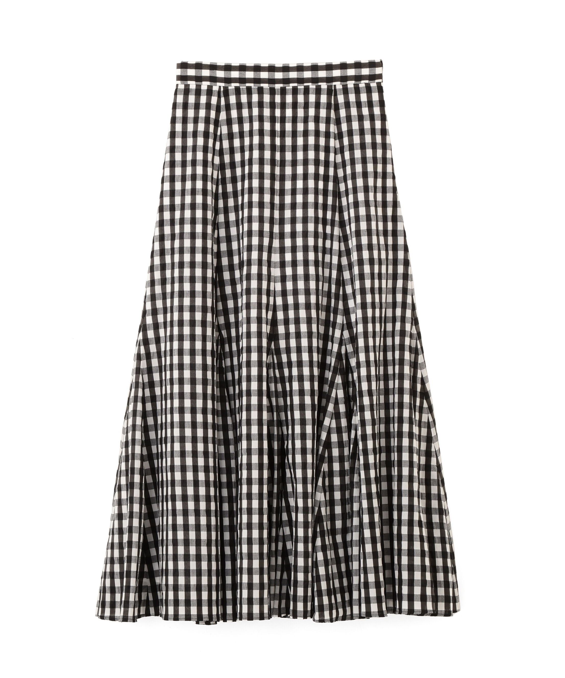  「［美香さん着用］シアーローンボリュームフレアースカート」|スカート|