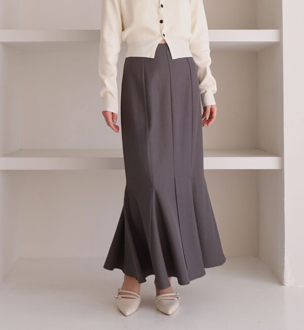 archives「【ＯＮかわ】ウォッシャブルマーメイドＳＫ」|スカート|GRAY