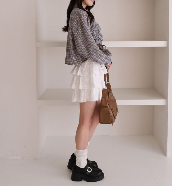 archives「コットンレースフリルミニＳＫ」|スカート|