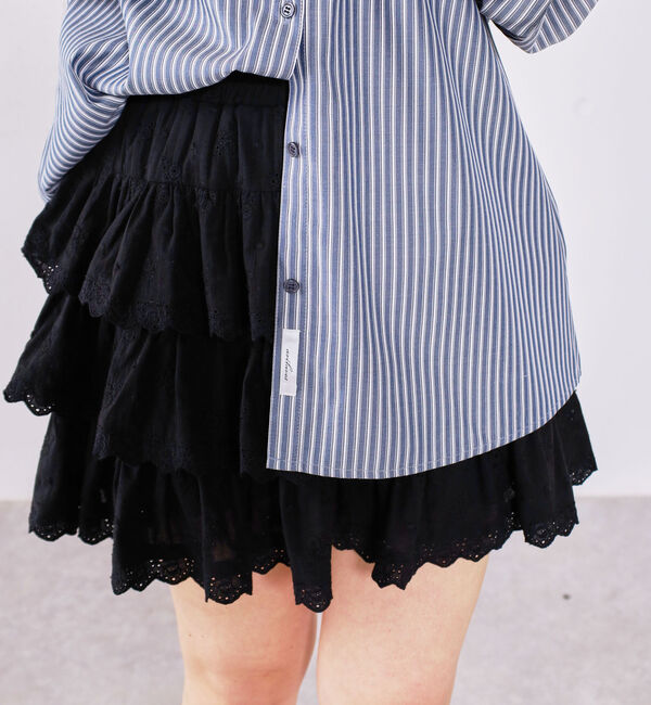 archives「コットンレースフリルミニＳＫ」|スカート|