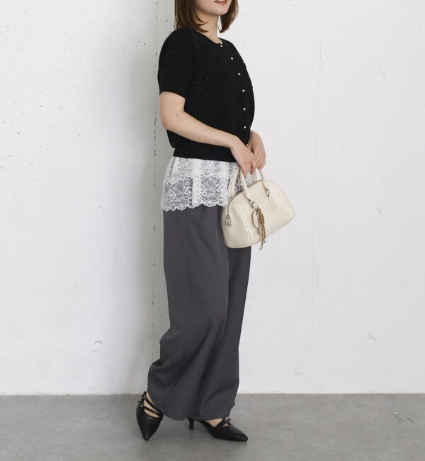 archives「金釦スパンコールニットカーディガン」|カーディガン|