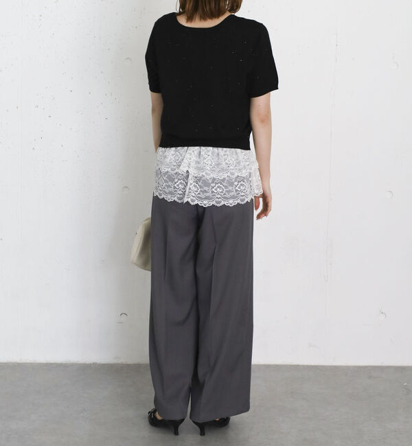 archives「金釦スパンコールニットカーディガン」|カーディガン|