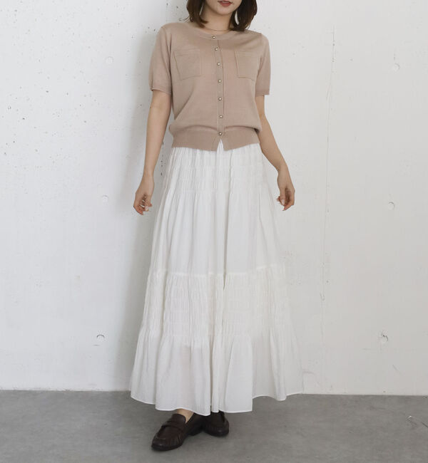 archives「金釦スパンコールニットカーディガン」|カーディガン|