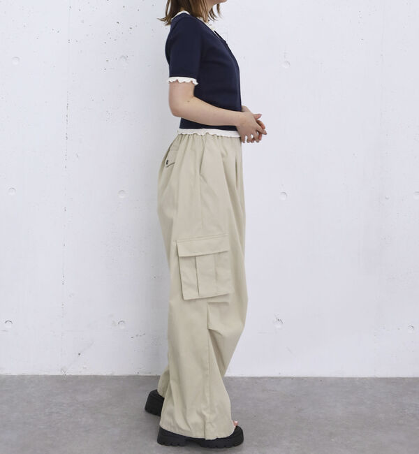 archives「配色レイヤードドッキングニットプルオーバー」|ニット・セーター|