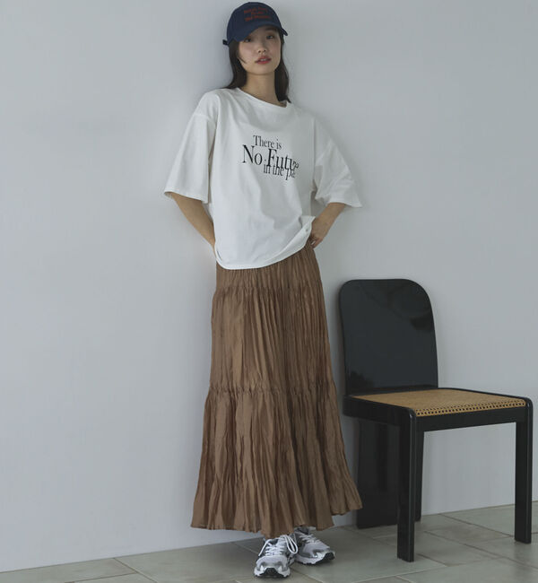 Doux archives「ワッシャーシアーティアードスカート」|スカート|