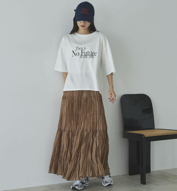 Doux archives「ワッシャーシアーティアードスカート」|スカート|