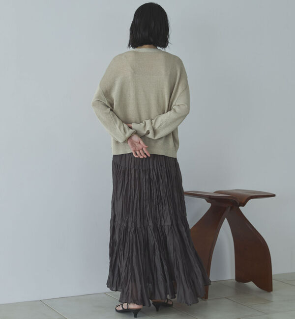 Doux archives「ワッシャーシアーティアードスカート」|スカート|