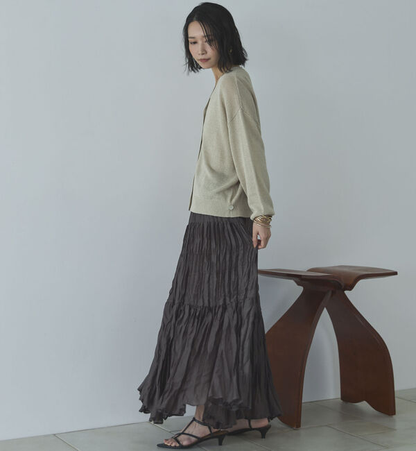 Doux archives「ワッシャーシアーティアードスカート」|スカート|