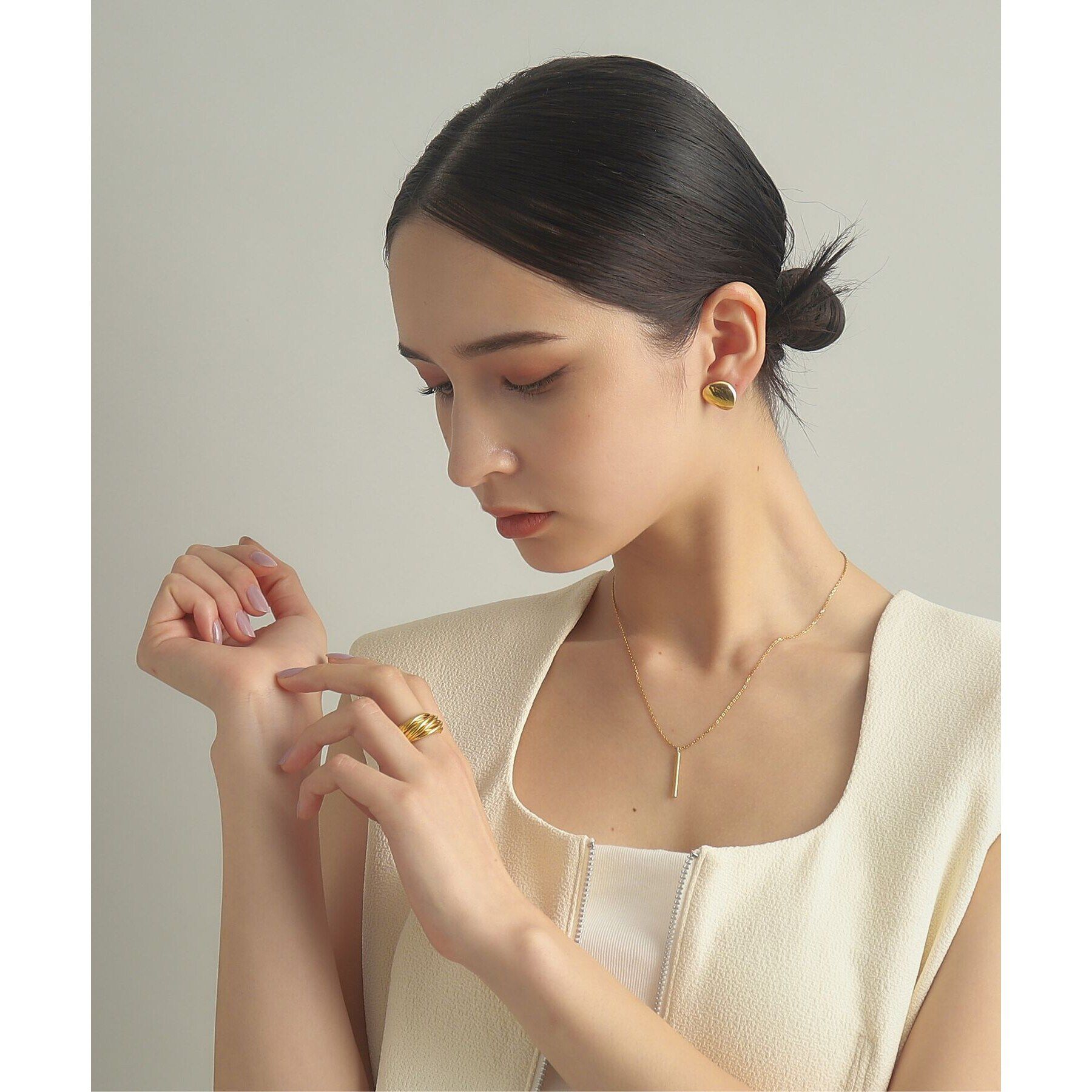 COCOSHNIK ONKITSCH「シルバー バンドリング 16レイヤーズ GP」|リング|