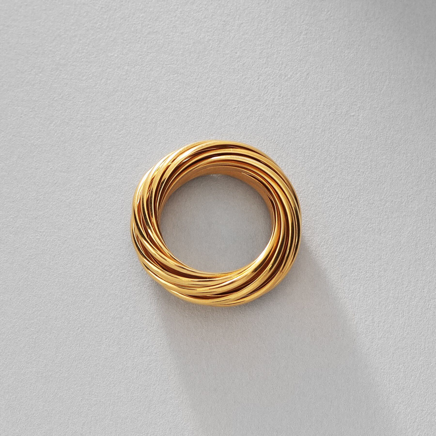 COCOSHNIK ONKITSCH「シルバー バンドリング 16レイヤーズ GP」|リング|