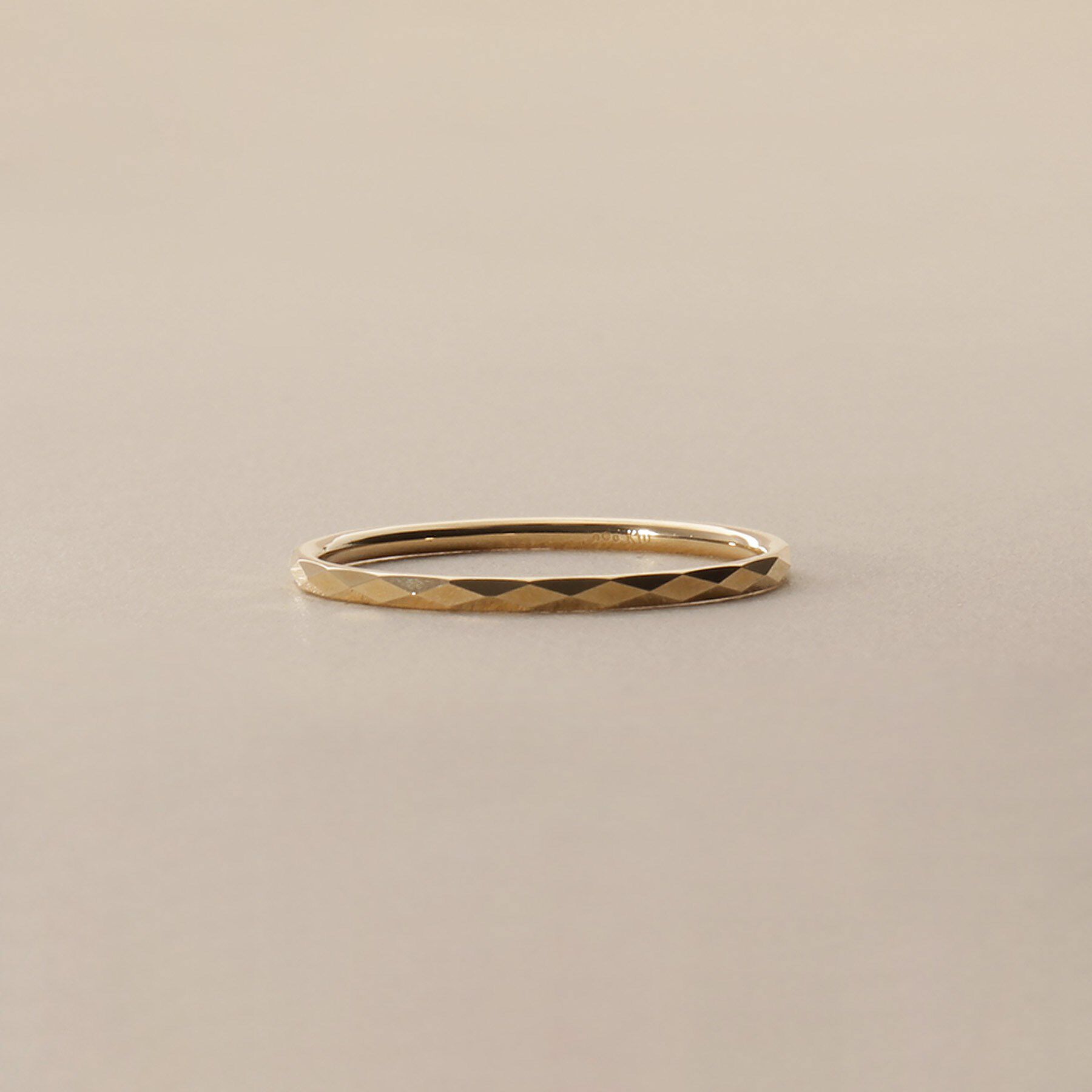 COCOSHNIK「K10ダイヤカット リング」|リング|