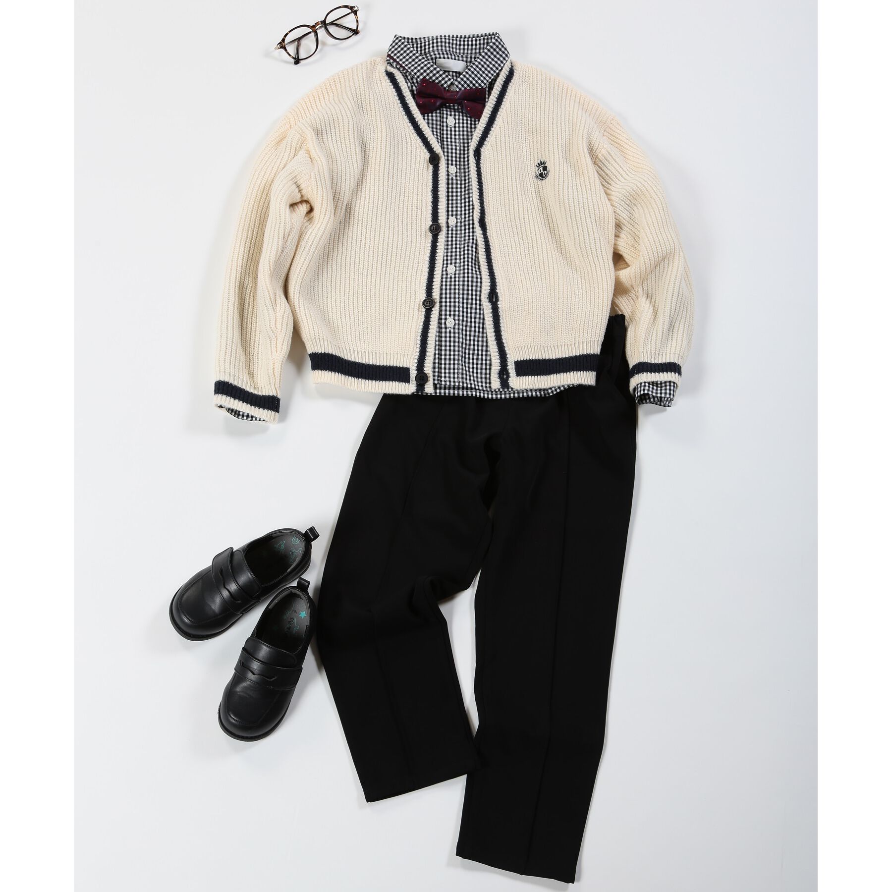 SHOO･LA･RUE「【100-140cm/プチセレ】アソートタックパンツ」|その他|