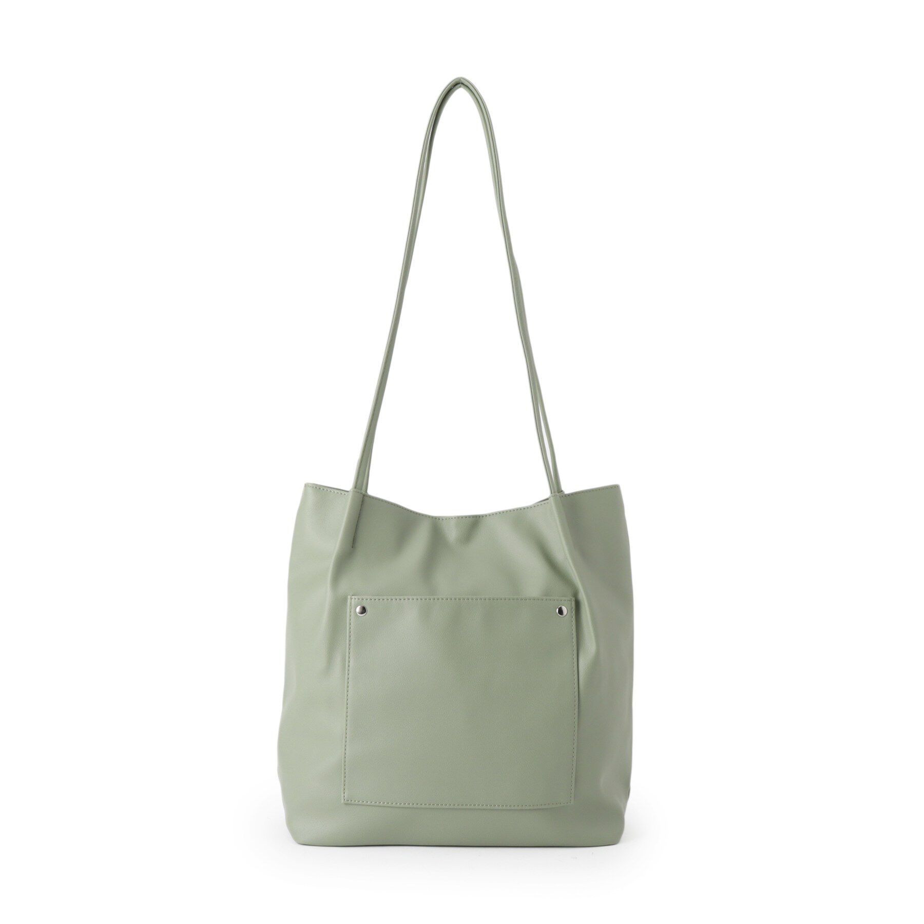 SHOO･LA･RUE「【A4/軽量】多ポケットでらくらく収納 つまみハンドルトートバッグ」|トートバッグ|