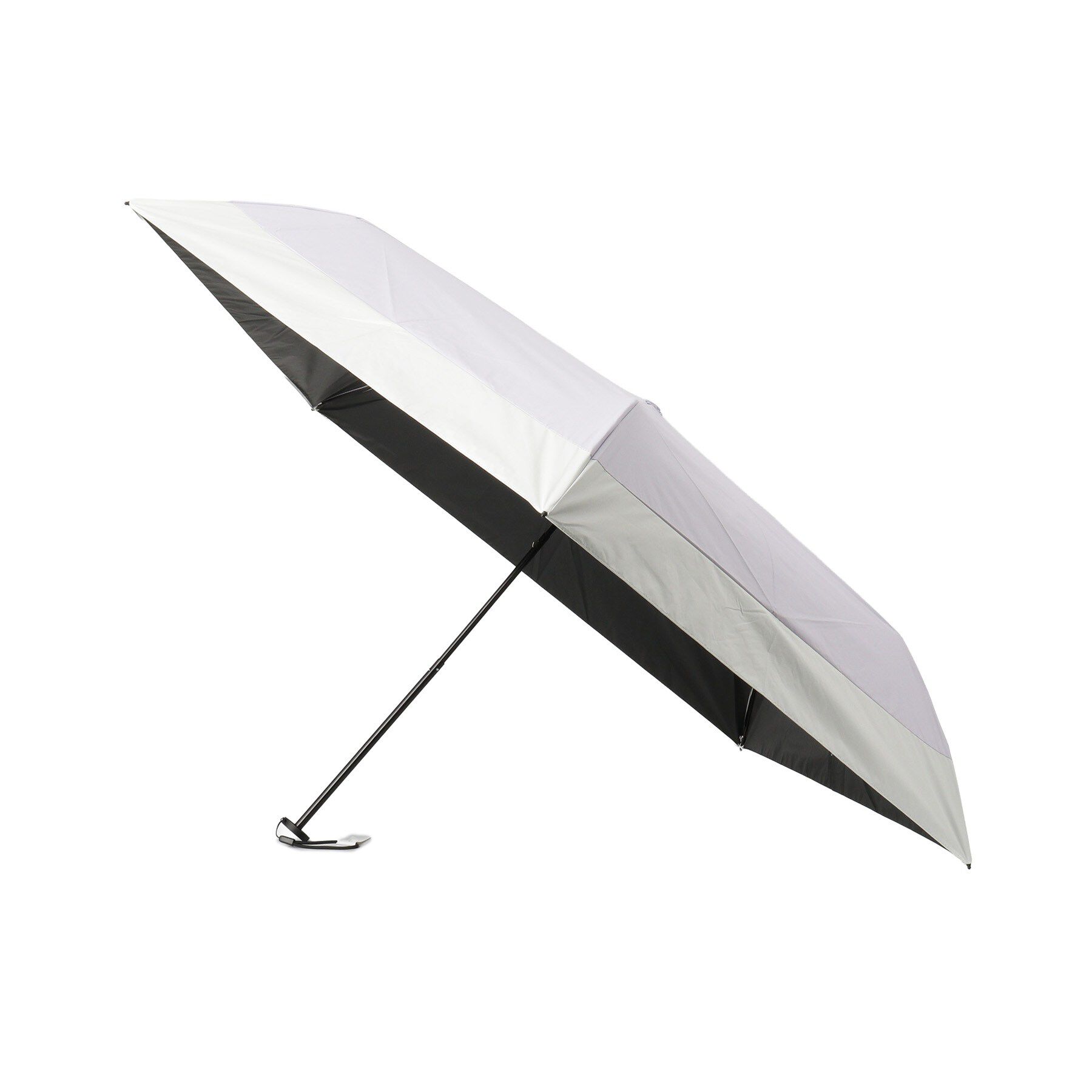 SHOO･LA･RUE「【晴雨兼用】PUスーパーライトバイカラー【because】」|傘|パープル(581)