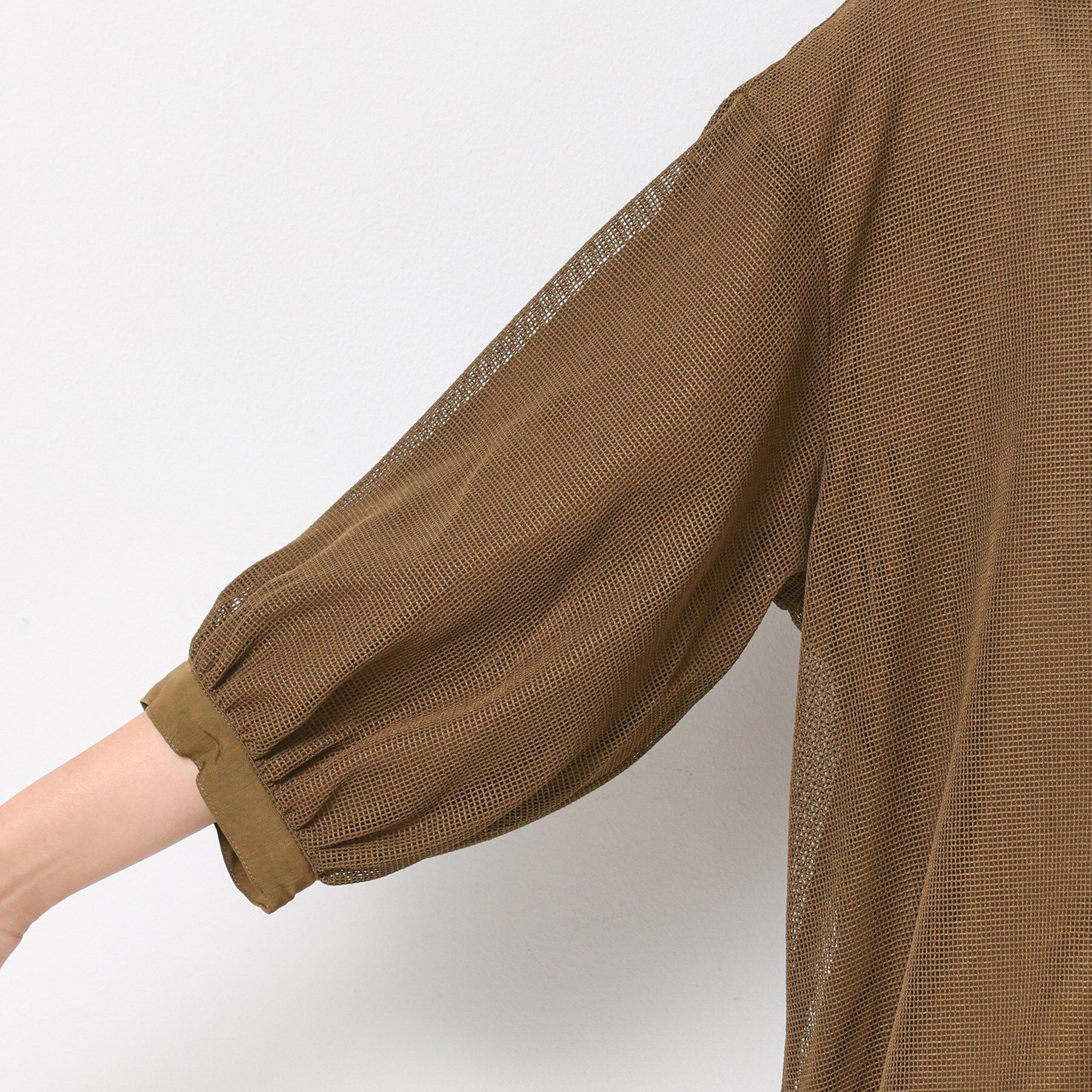 Dessin「【洗える】メッシュシアージャケット」|ブルゾン・スタジャン|