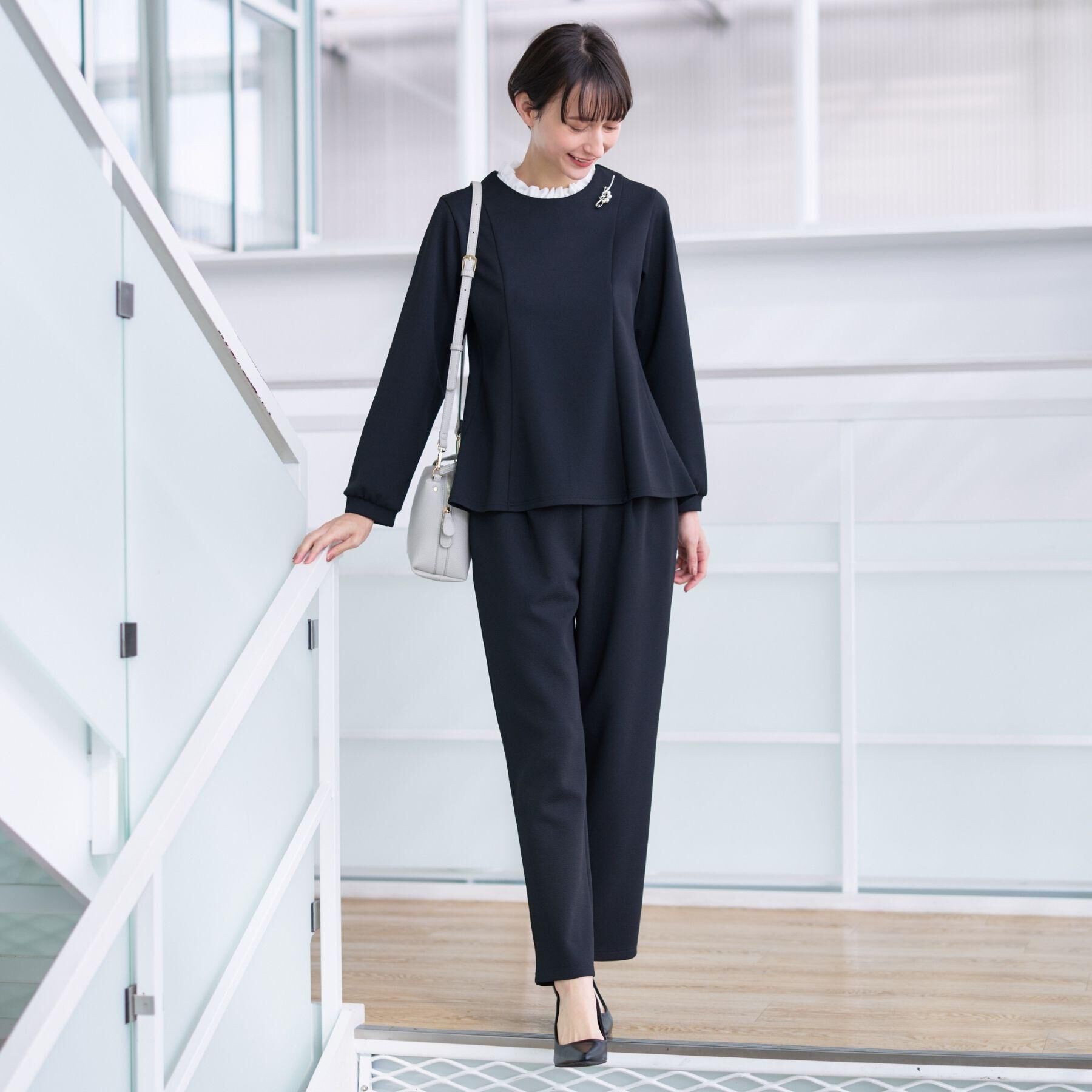 Dessin「【入卒/セレモニー/セットアップ可能】ジョーゼットパンツ」|その他|