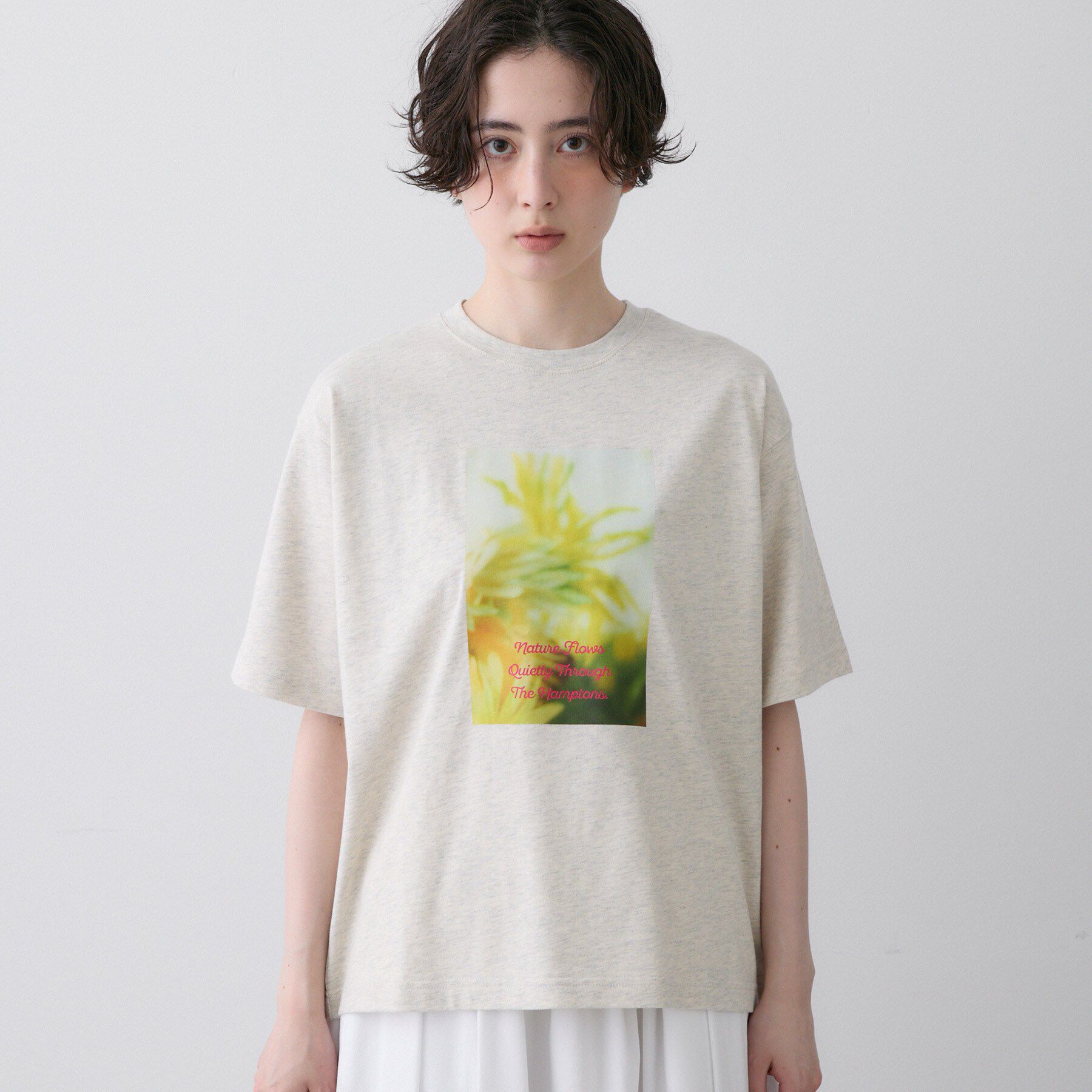 Dessin「【洗える】オーガニック天竺フォトTシャツ」|Tシャツ・カットソー|