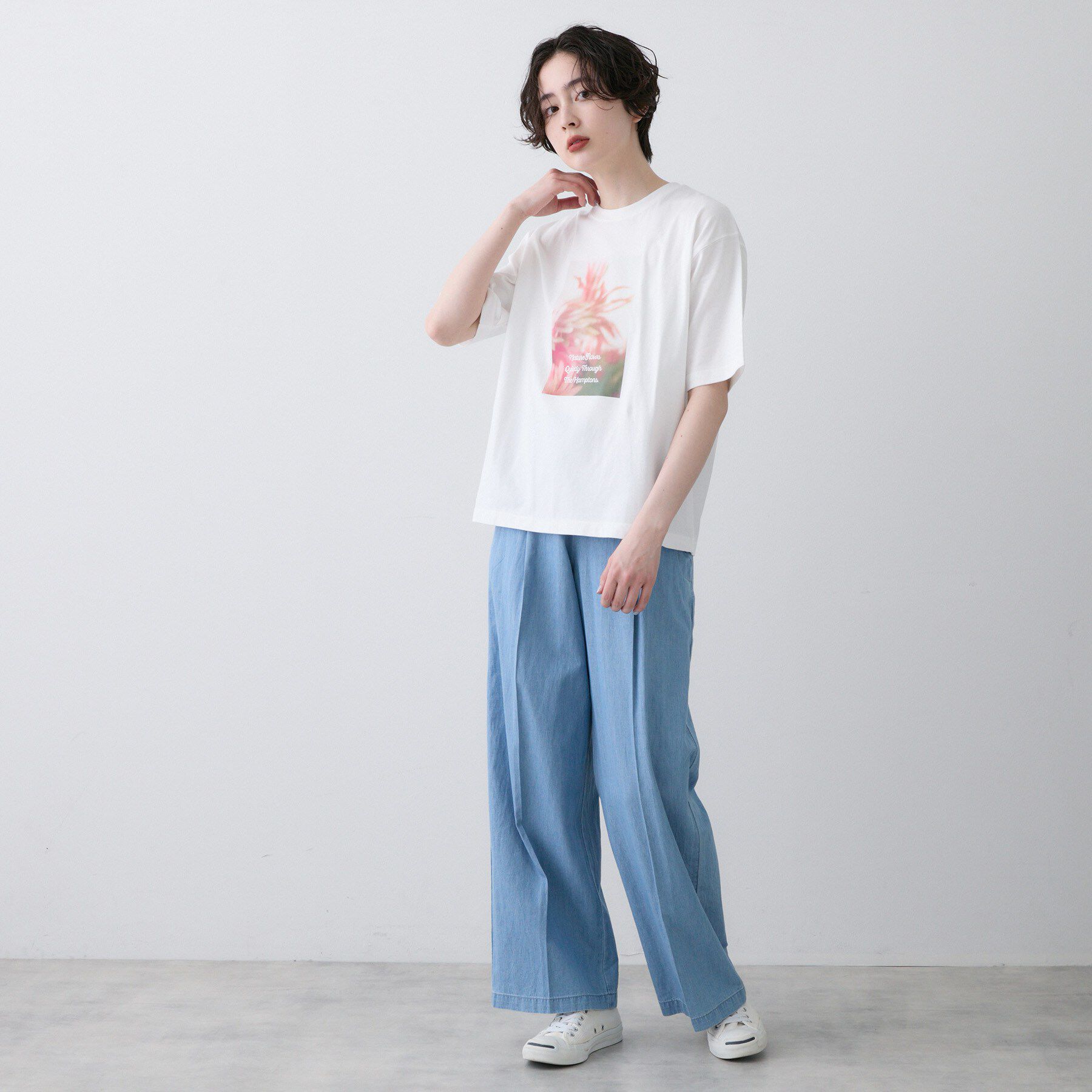 Dessin「【洗える】オーガニック天竺フォトTシャツ」|Tシャツ・カットソー|