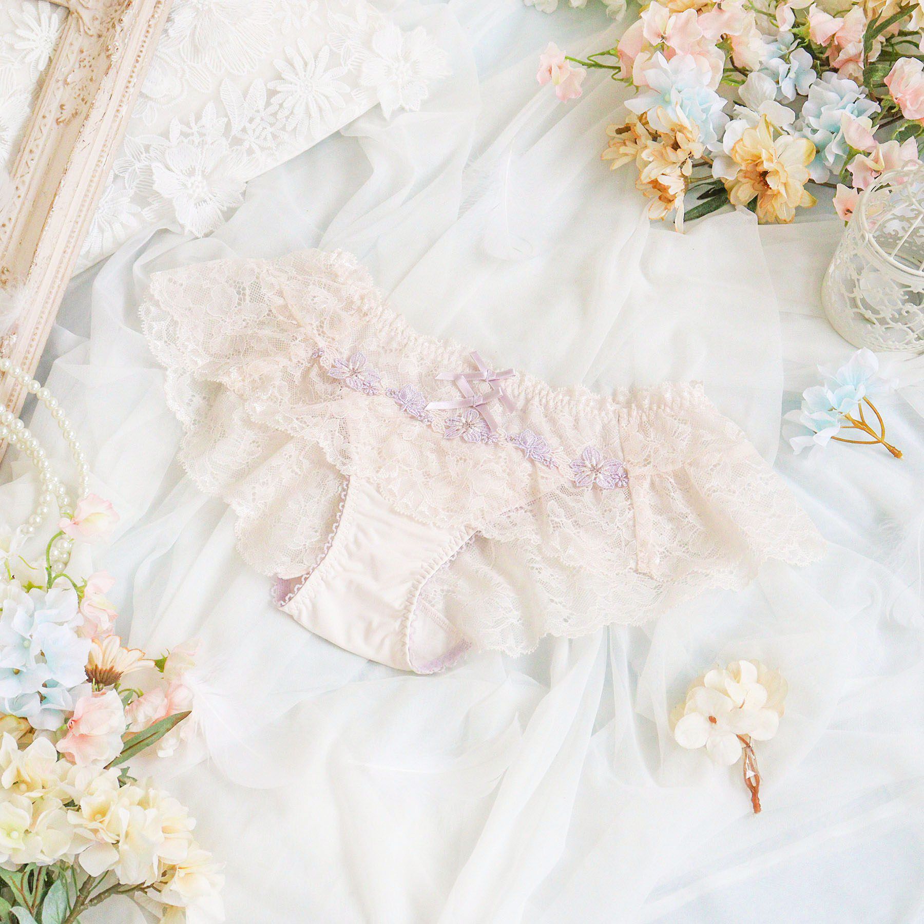 Risa Magli「フェナ フレアショーツ」|インナー|ピンク(071)