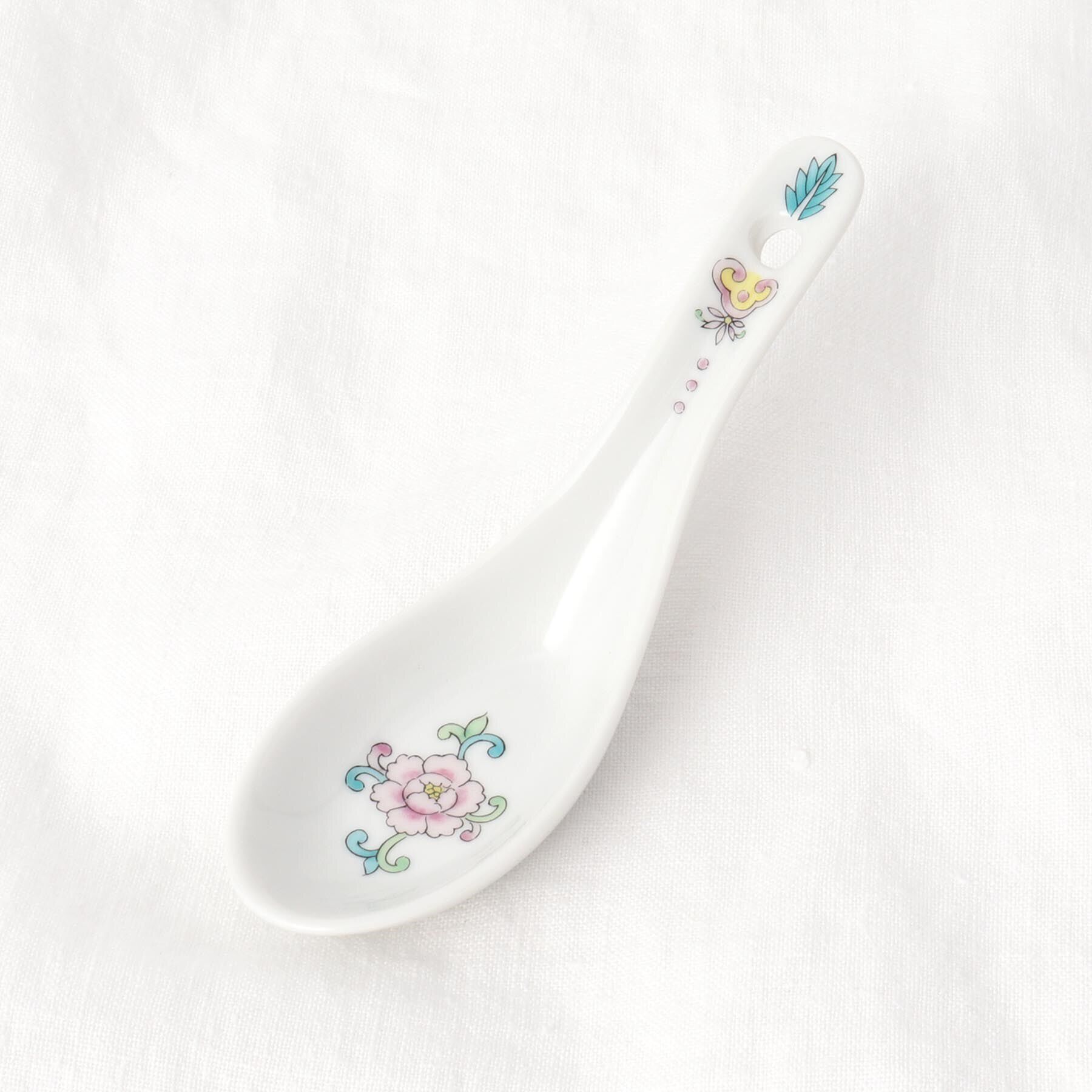 212 KITCHEN STORE「緑彩唐草 レンゲ」|食器・キッチングッズ|