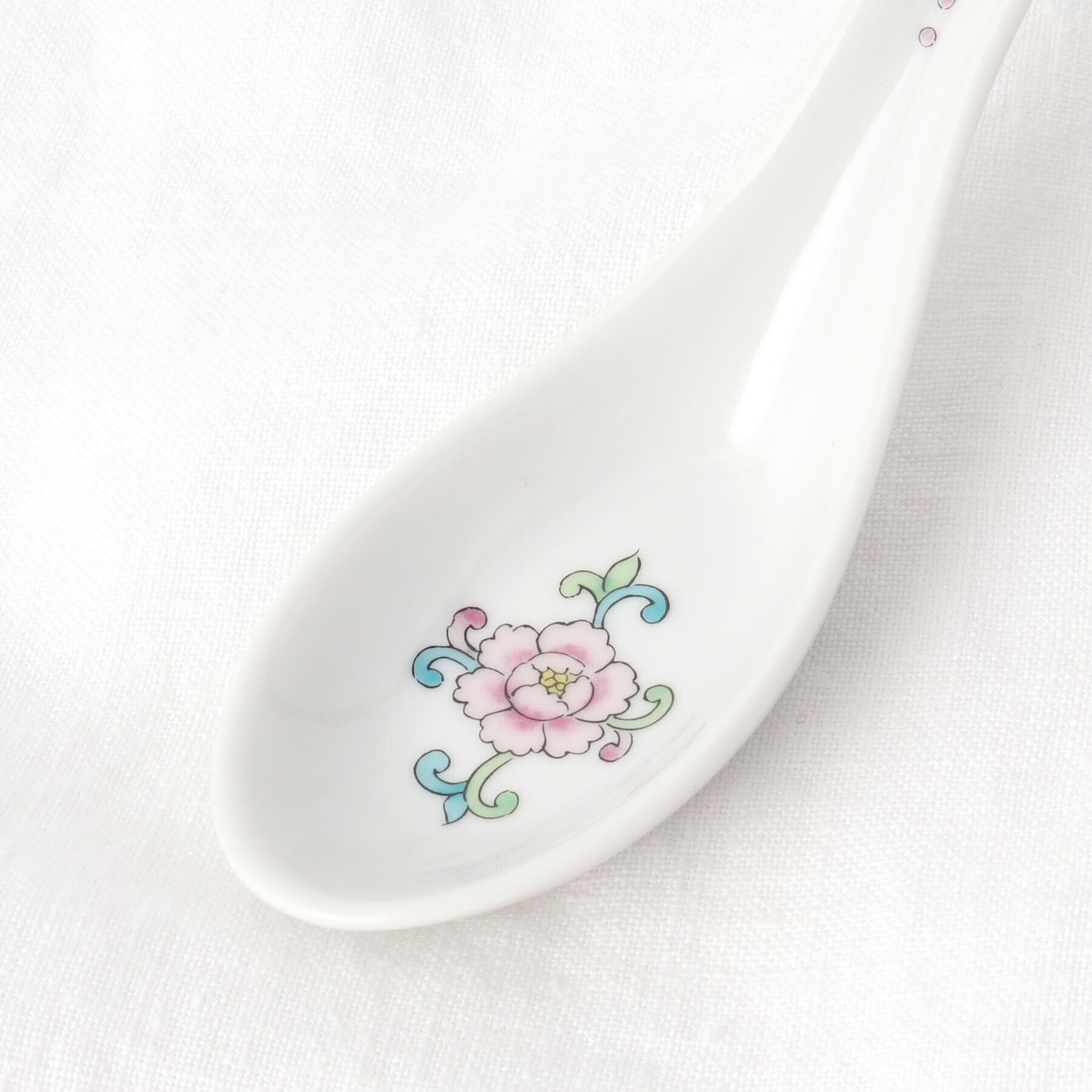 212 KITCHEN STORE「緑彩唐草 レンゲ」|食器・キッチングッズ|