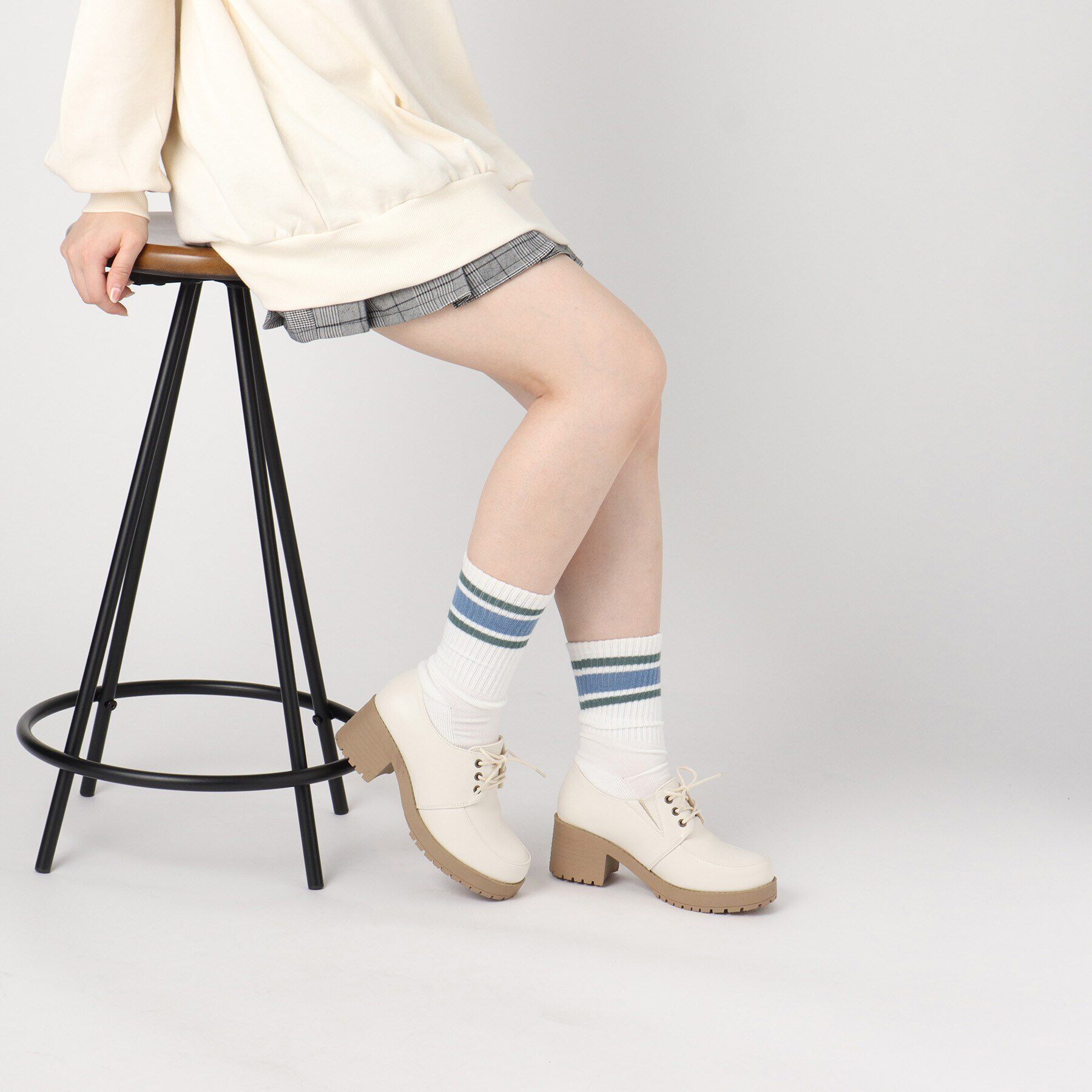 csT&P「レースアップマニッシュシューズ」|パンプス|