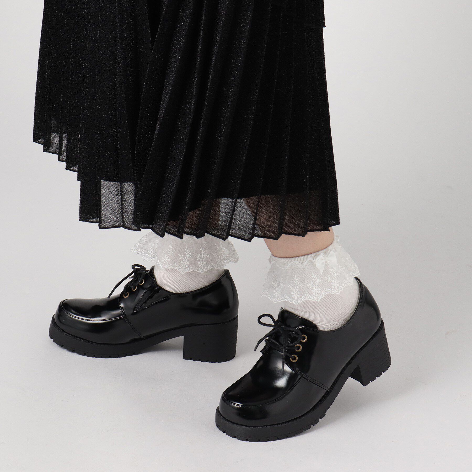 csT&P「レースアップマニッシュシューズ」|パンプス|