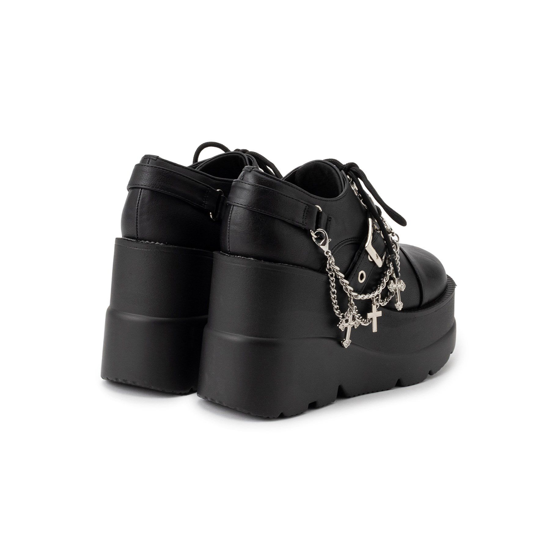 csT&P「厚底チェーン付きパンプス」|パンプス|