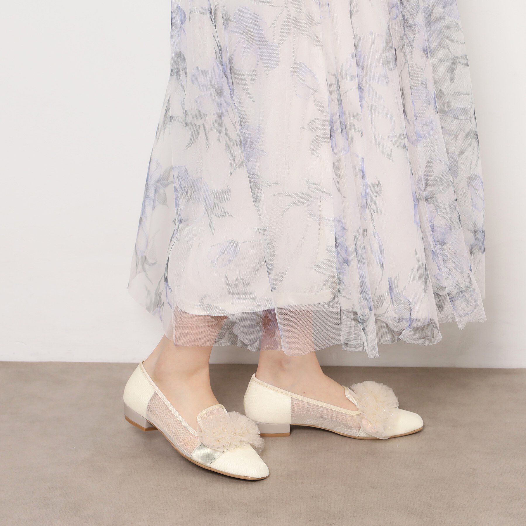 ESPERANZA「2WAYフリルフラットオペラシューズ」|その他|
