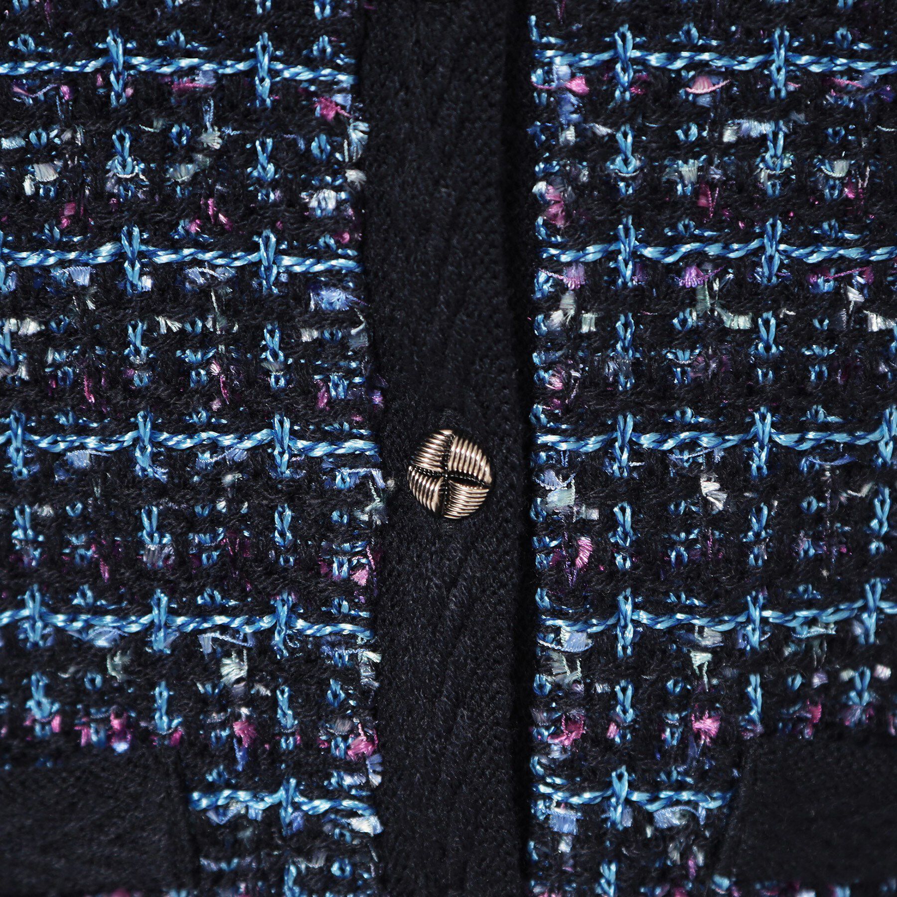 SunaUna「【配色／ミックス】ツイードカーディガン」|カーディガン|